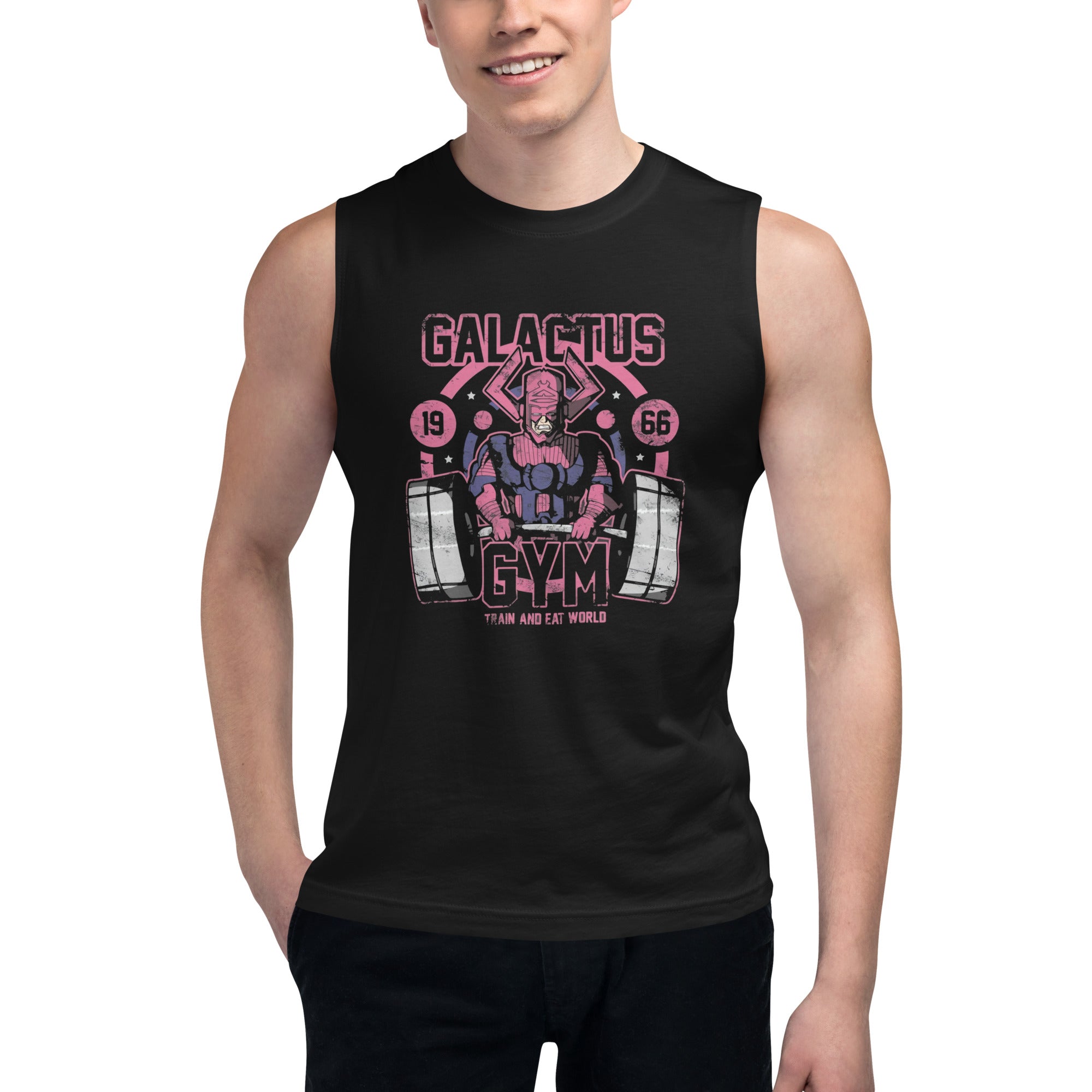 Camiseta sin Mangas Galactus Gym, Nuestras Camisetas son unisex disponibles en la mejor tienda online, compra ahora en Superstar!