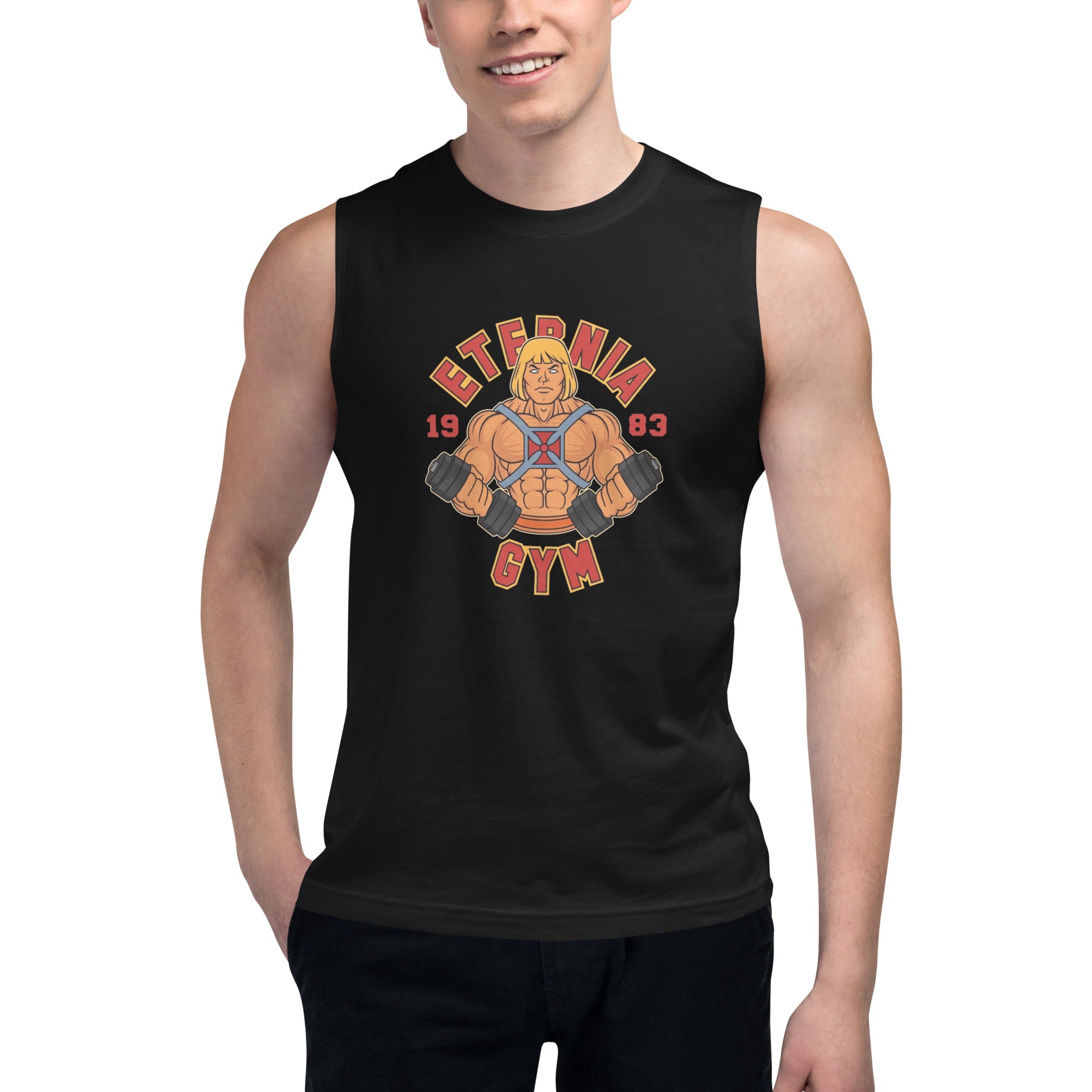 Camiseta sin Mangas Eternia Gym, Nuestras Camisetas son unisex disponibles en la mejor tienda online, compra ahora en Superstar!