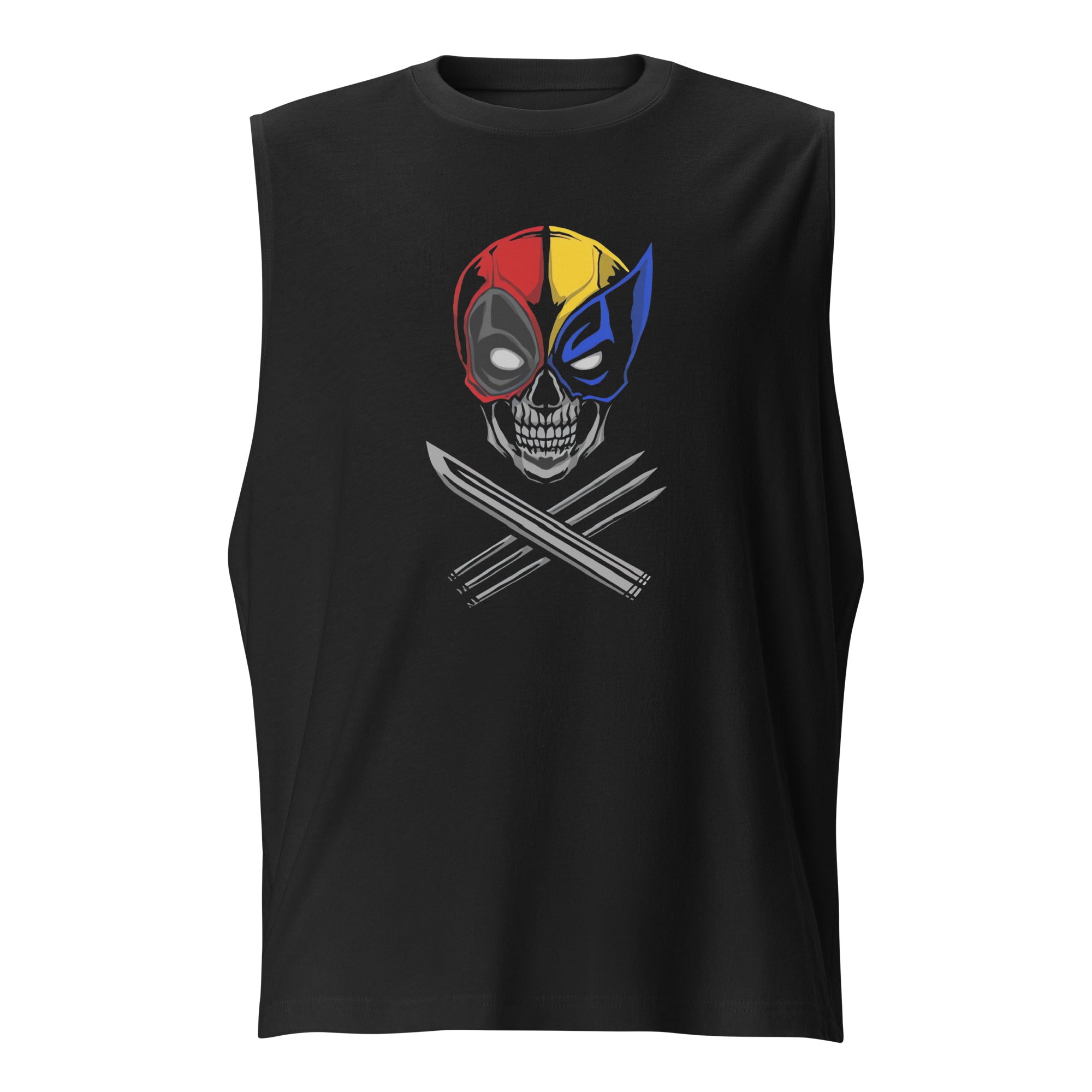Playera sin Mangas Adamantium Skull, Disponible en la mejor tienda online para comprar tu merch favorita, la mejor Calidad, compra en Superstar! 