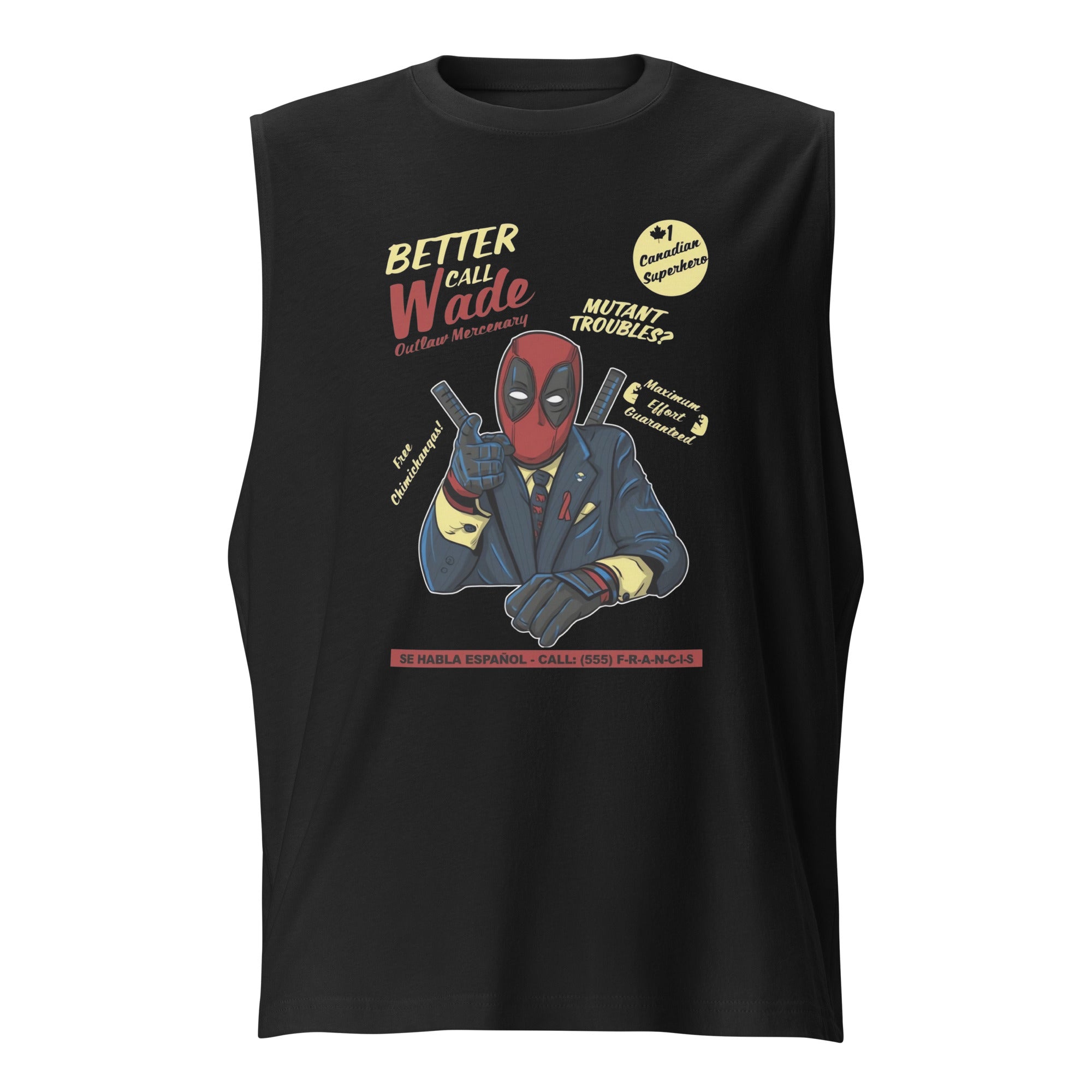 Playera sin mangas Better Call Wade, Disponible en la mejor tienda online para comprar tu merch favorita, la mejor Calidad, compra en Superstar! 