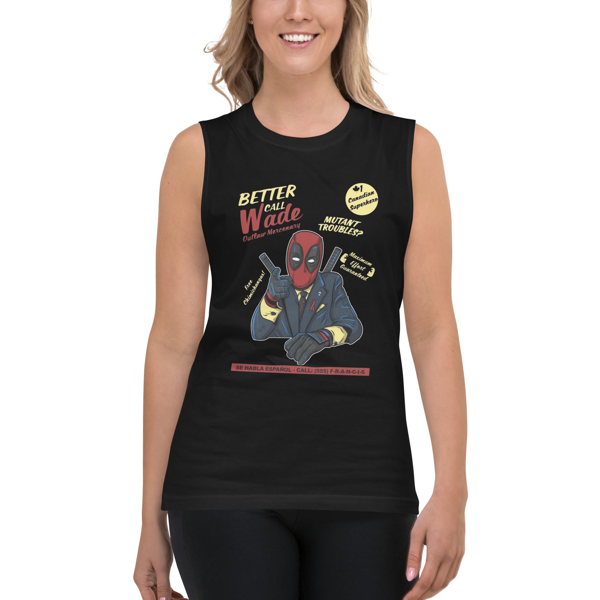 Playera sin mangas Better Call Wade, Disponible en la mejor tienda online para comprar tu merch favorita, la mejor Calidad, compra en Superstar! 