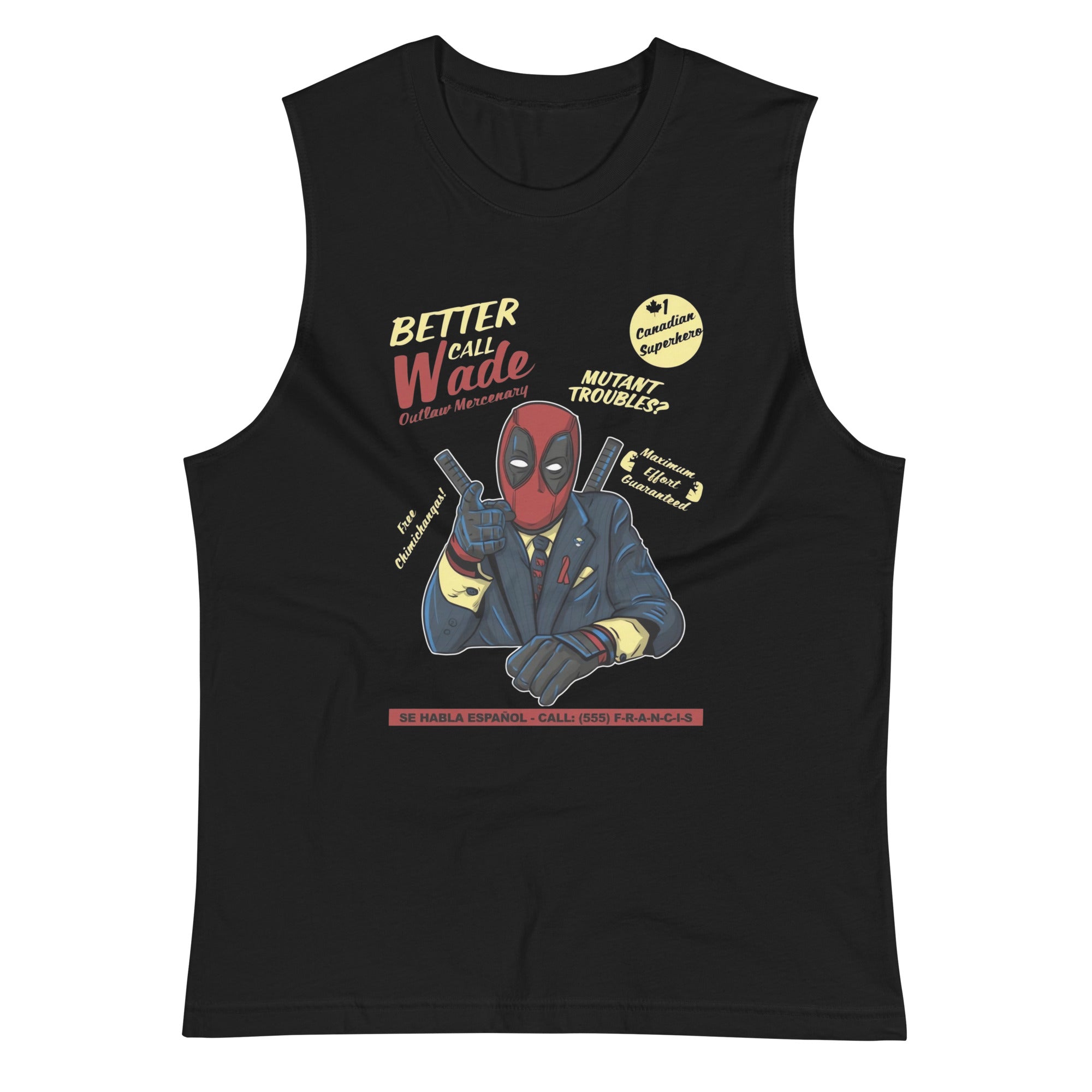Playera sin mangas Better Call Wade, Disponible en la mejor tienda online para comprar tu merch favorita, la mejor Calidad, compra en Superstar! 
