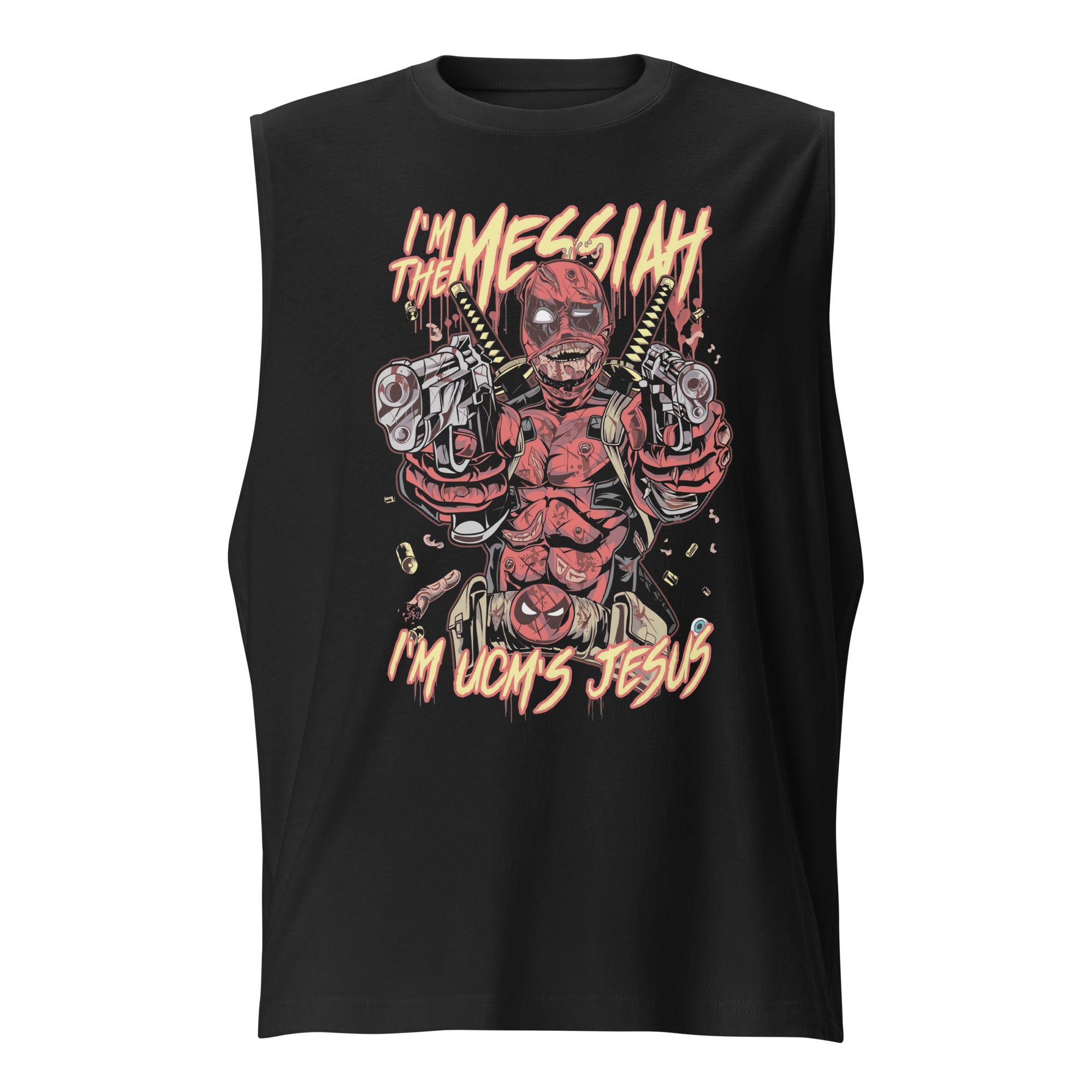 Playera sin mangas I'm The Messiah, Disponible en la mejor tienda online para comprar tu merch favorita, la mejor Calidad, compra en Superstar! 