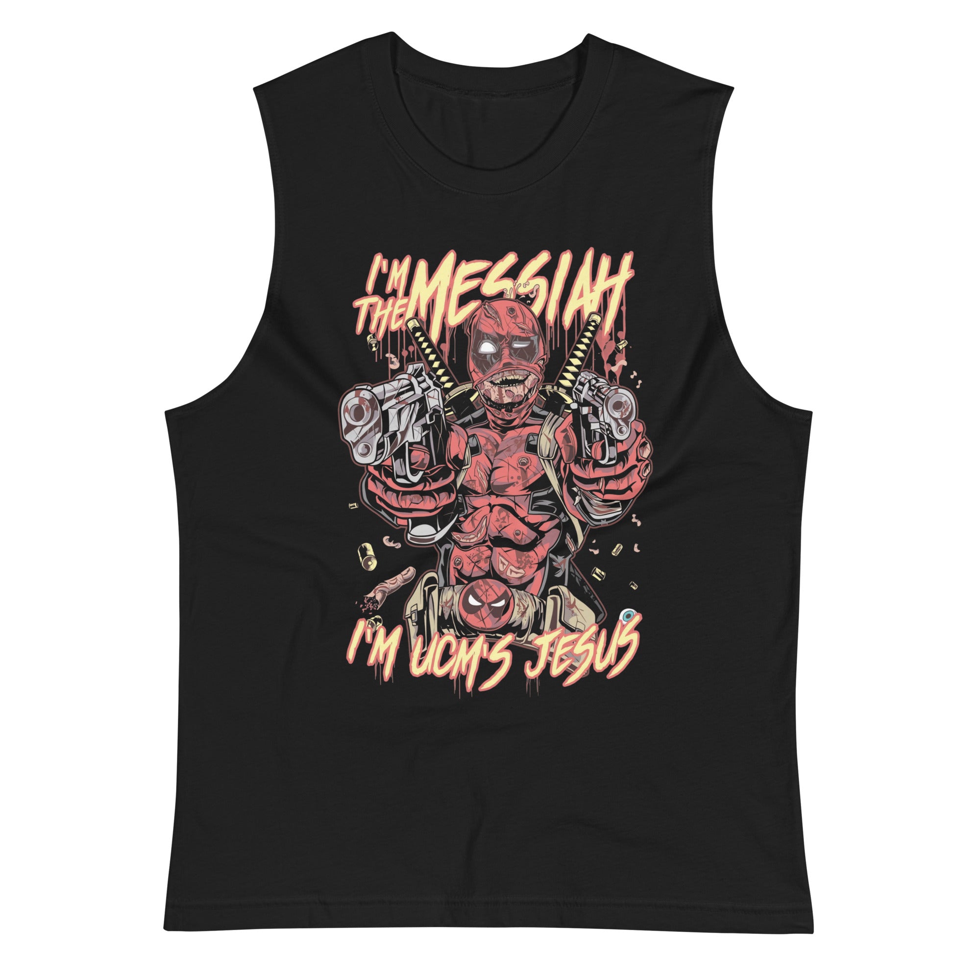 Playera sin mangas I'm The Messiah, Disponible en la mejor tienda online para comprar tu merch favorita, la mejor Calidad, compra en Superstar! 