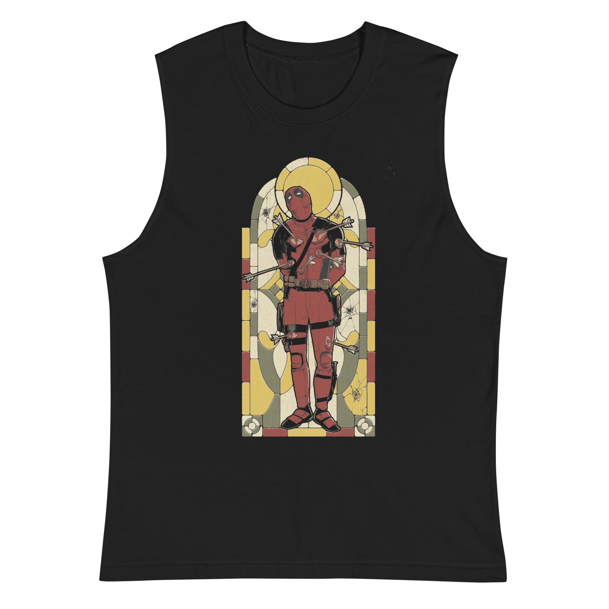 Playera sin mangas San Deadpool, Disponible en la mejor tienda online para comprar tu merch favorita, la mejor Calidad, compra en Superstar! 