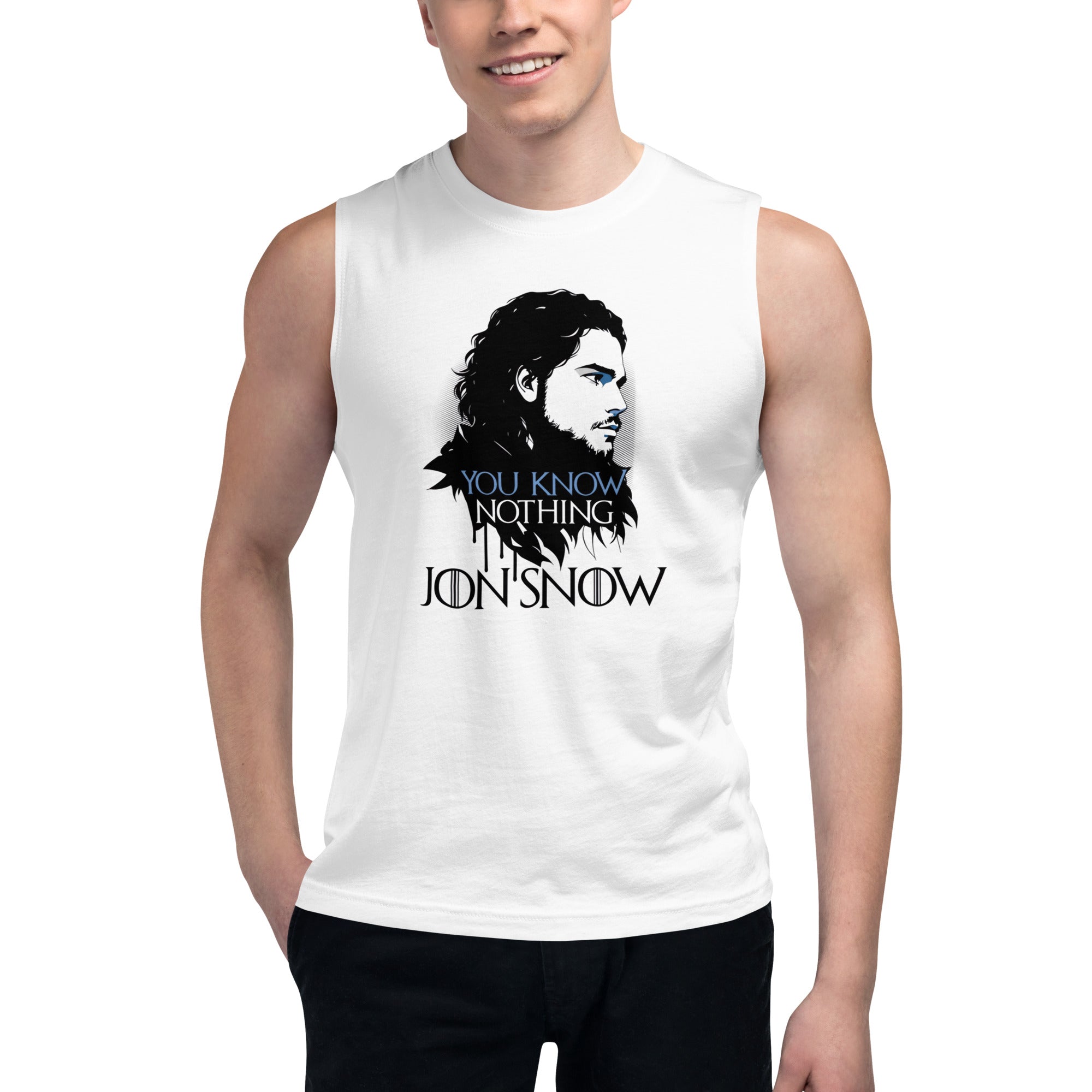Camiseta sin Mangas de Jon Snow, Nuestras Camisetas son unisex disponibles en la mejor tienda online, compra ahora en Superstar!