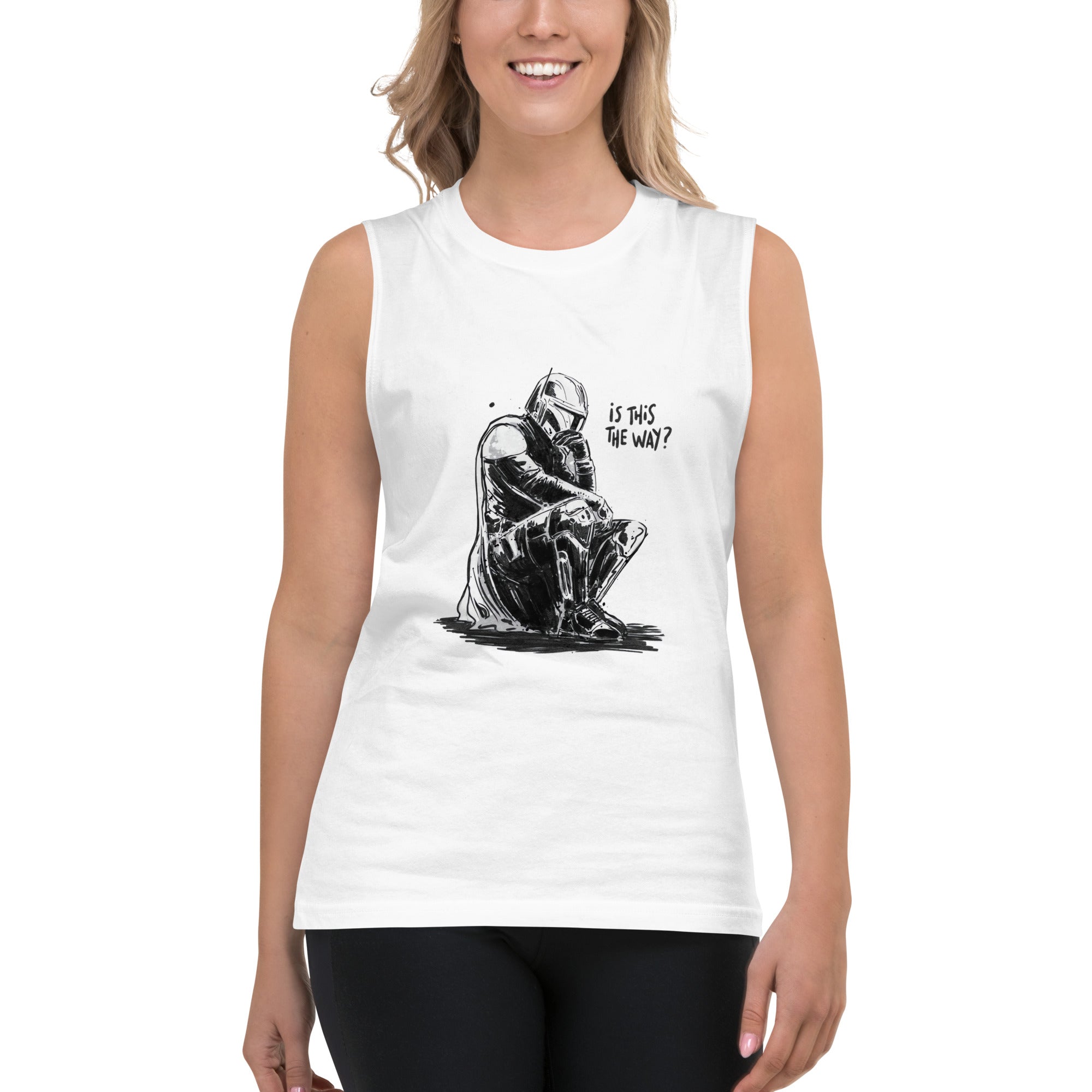 Playera sin Mangas Is this the Way, Disponible en la mejor tienda online para comprar tu merch favorita, la mejor Calidad, compra Ahora en Superstar!