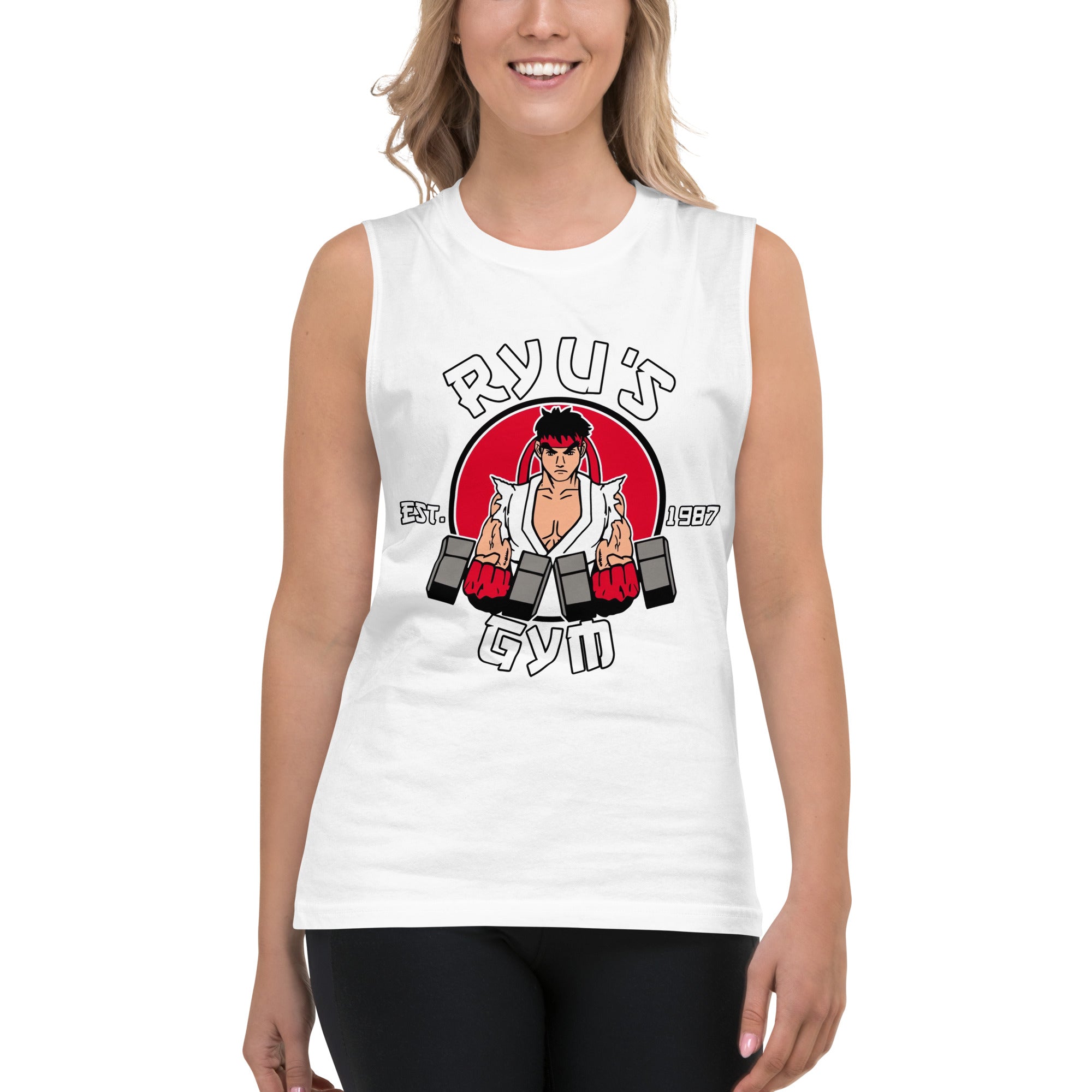 Camiseta sin Mangas Ryu's Gym, Nuestras Camisetas son unisex disponibles en la mejor tienda online, compra ahora en Superstar!