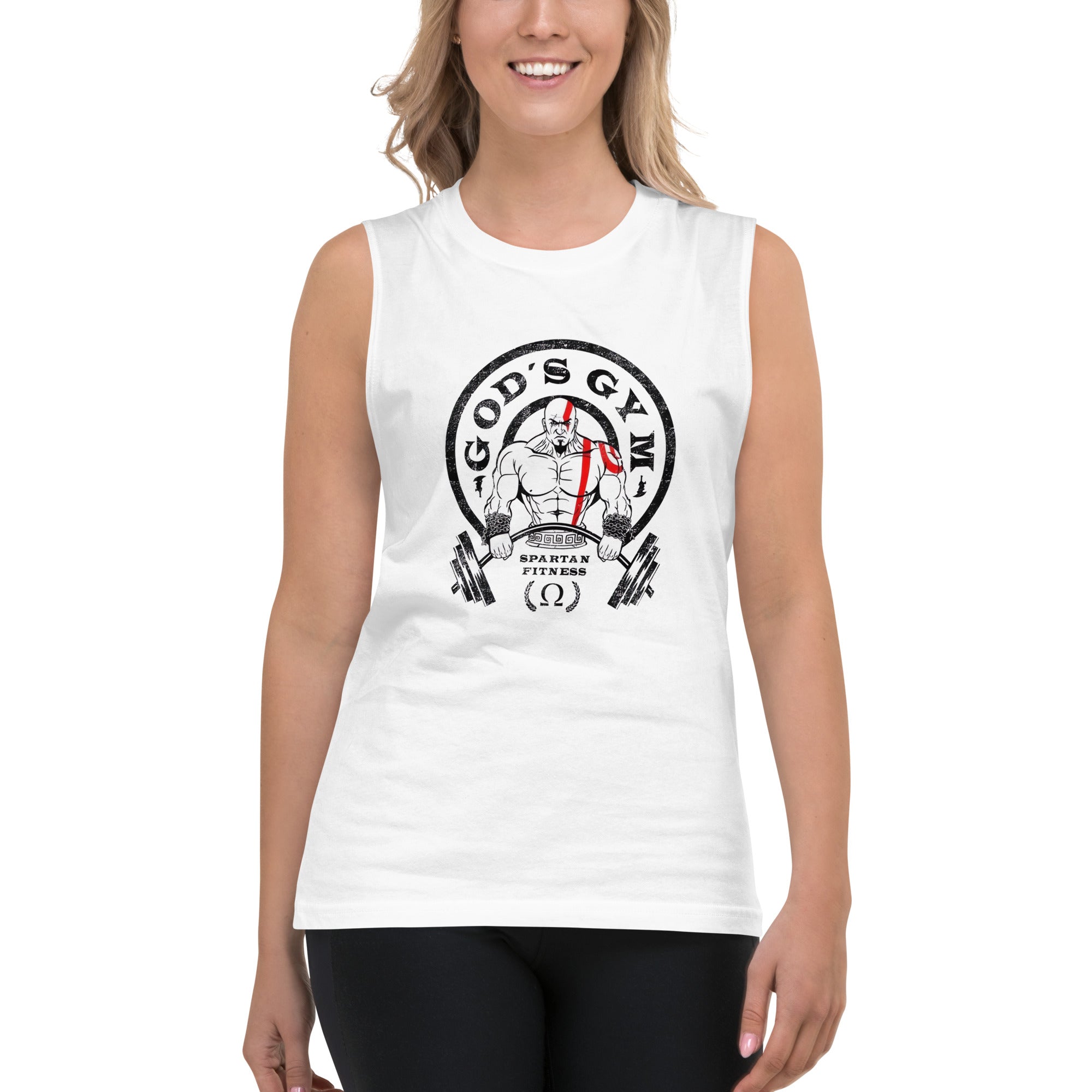 Camiseta sin Mangas God's Gym, Nuestras Camisetas son unisex disponibles en la mejor tienda online, compra ahora en Superstar!