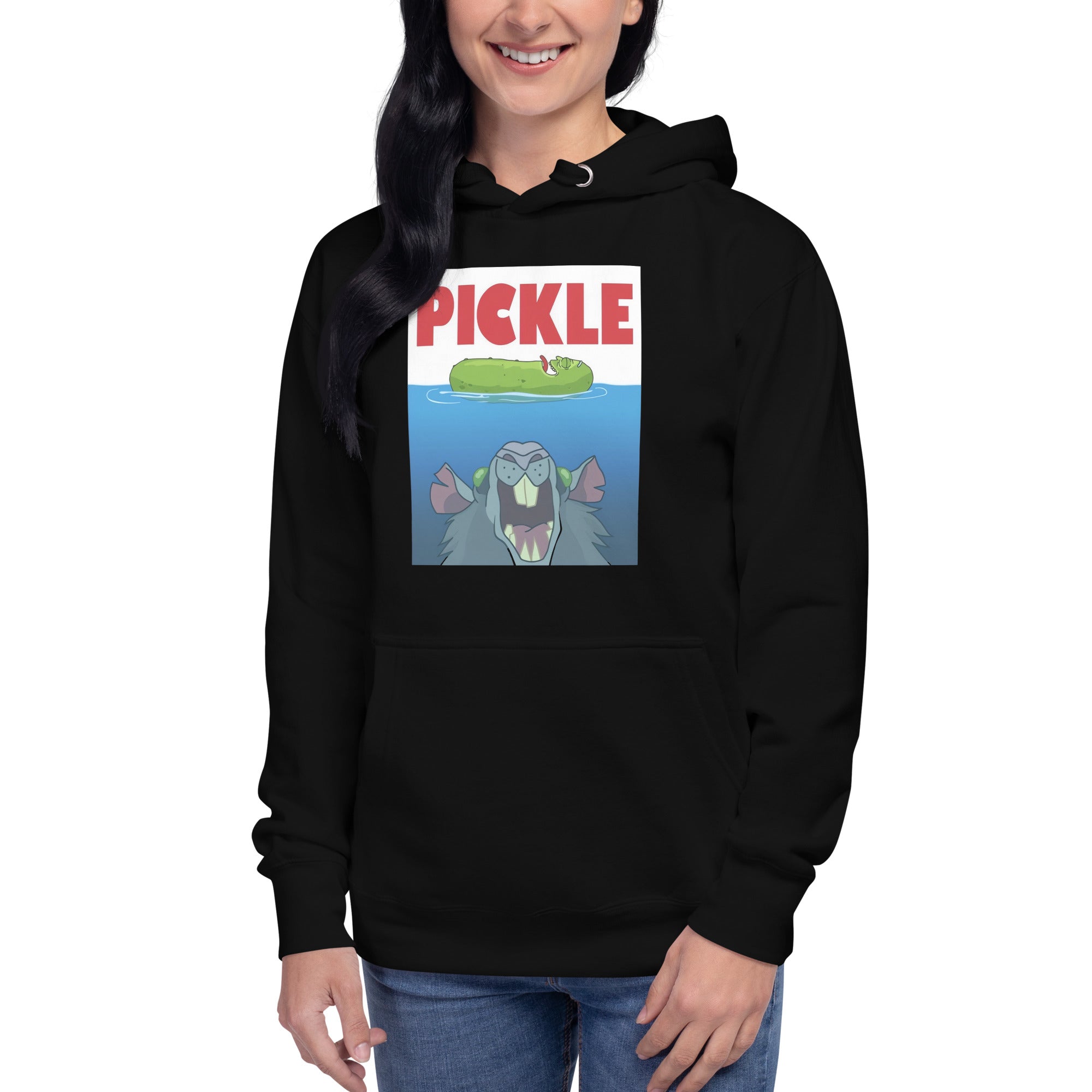 Sudadero con Capucha Pickle Rick Disponible en la mejor tienda online para comprar tu merch favorita, la mejor Calidad, compra Ahora en Superstar!