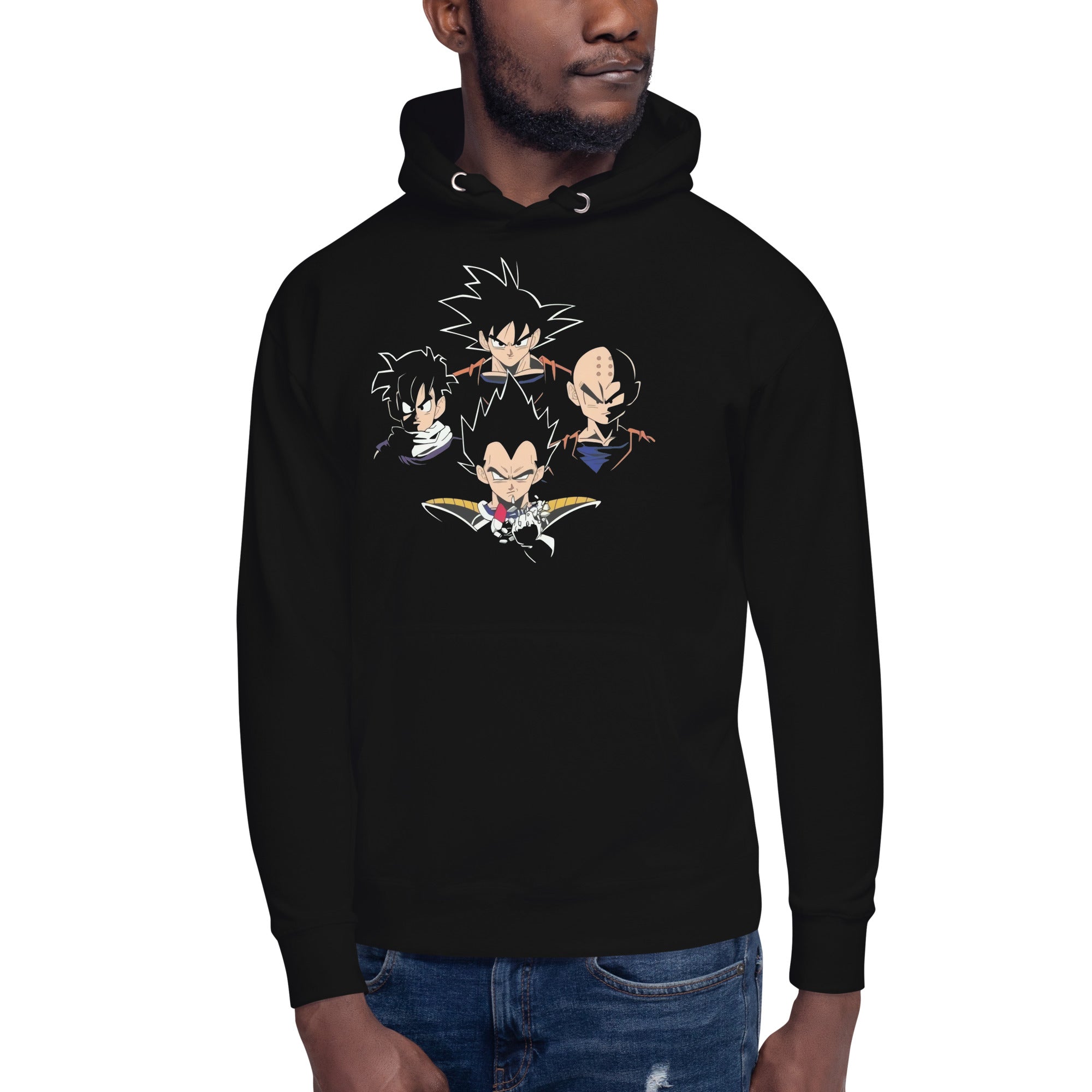 Hoodie  Saiyan Rhapsody Disponible en Superstar, la mejor tienda online para comprar tu merch favorita, la mejor Calidad, compra Ahora en Superstar!