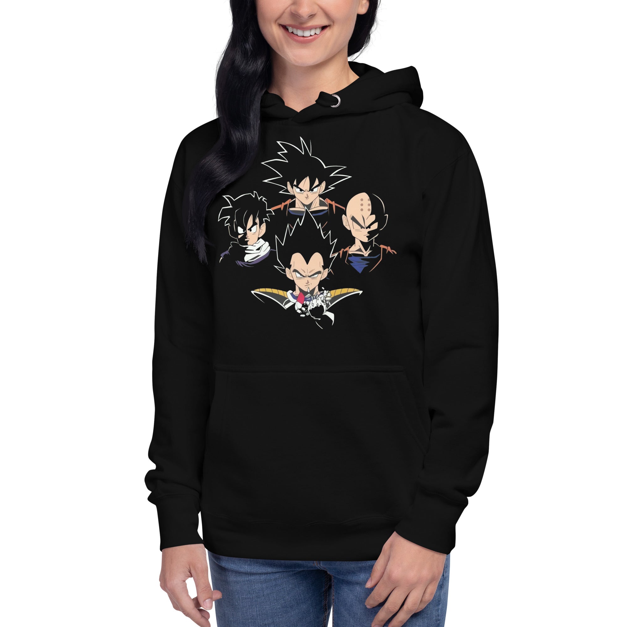 Hoodie  Saiyan Rhapsody Disponible en Superstar, la mejor tienda online para comprar tu merch favorita, la mejor Calidad, compra Ahora en Superstar!