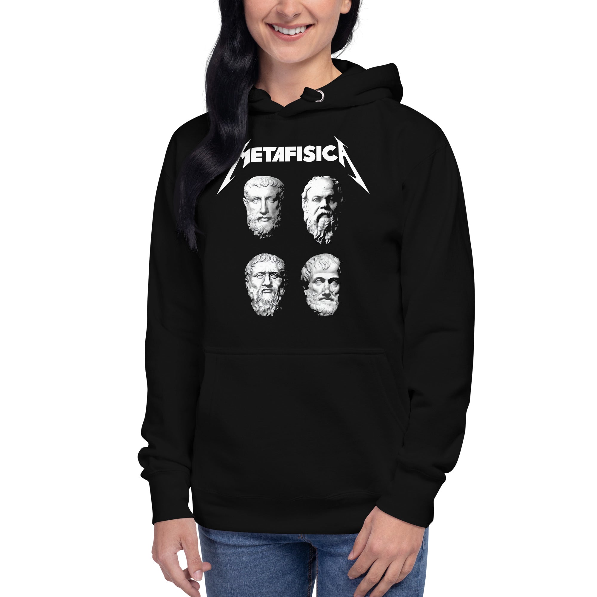 Sudadero con Capucha Metafísica Disponible en la mejor tienda online para comprar tu merch favorita, la mejor Calidad, compra Ahora en Superstar!