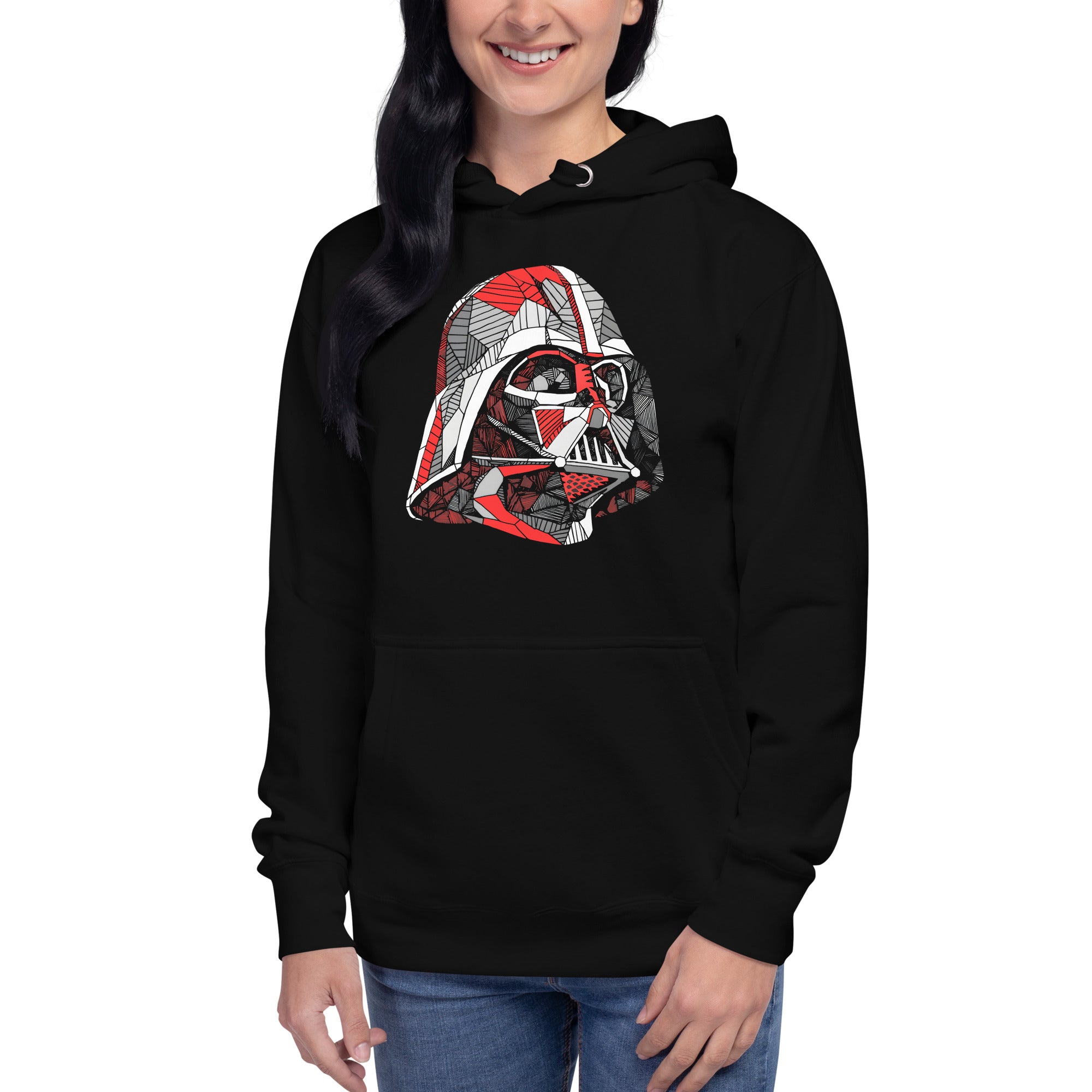 Hoodie  Darth Vader Fluid Art Disponible en Superstar, la mejor tienda online para comprar tu merch favorita, la mejor Calidad, compra Ahora en Superstar!