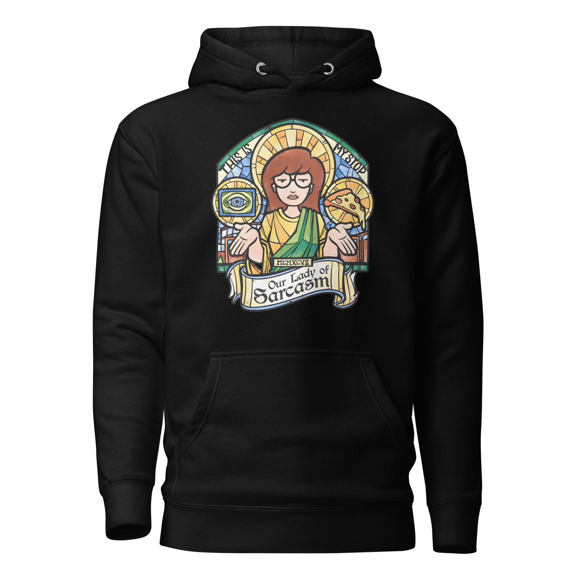 Sudadero con Capucha Lady Sarcasm Disponible en la mejor tienda online para comprar tu merch favorita, la mejor Calidad, compra Ahora en Superstar!
