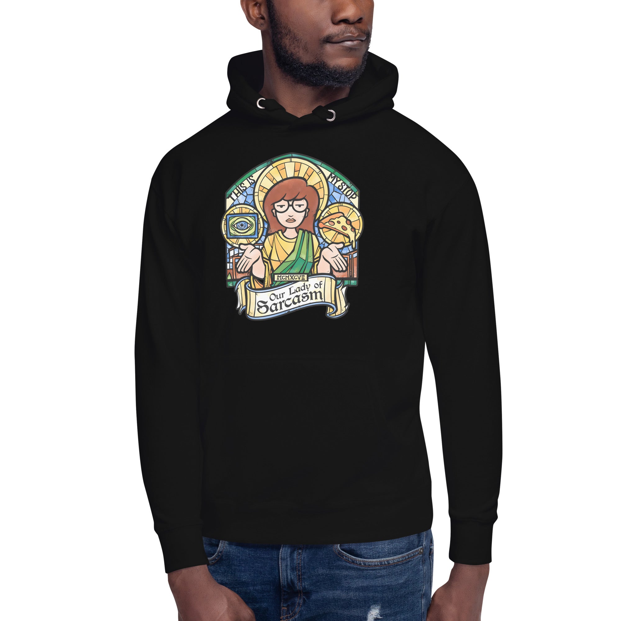 Sudadero con Capucha Lady Sarcasm Disponible en la mejor tienda online para comprar tu merch favorita, la mejor Calidad, compra Ahora en Superstar!