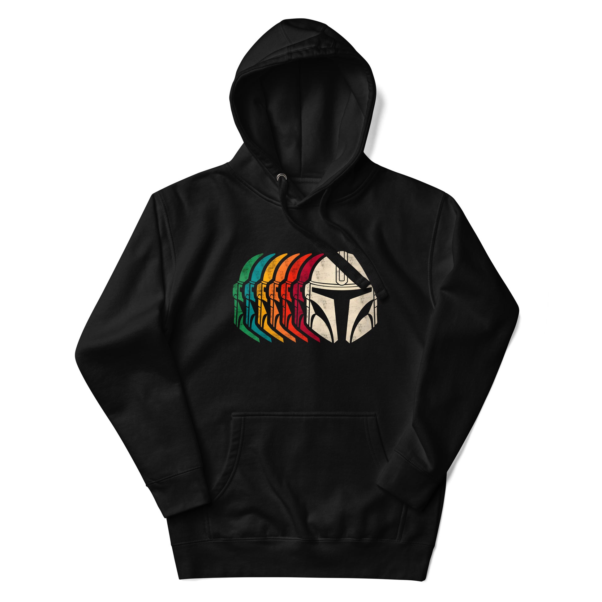 Hoodie Retro Mandalorian Disponible en la mejor tienda online para comprar tu merch favorita, la mejor Calidad, compra Ahora en Superstar!