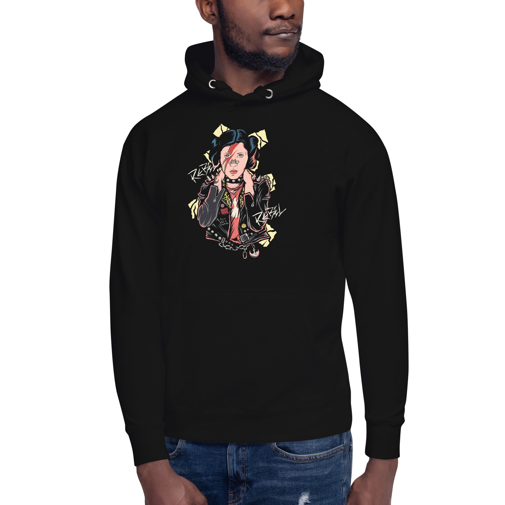Sudadero con Capucha Rebel Princess  Disponible en la mejor tienda online para comprar tu merch favorita, la mejor Calidad, compra Ahora en Superstar!