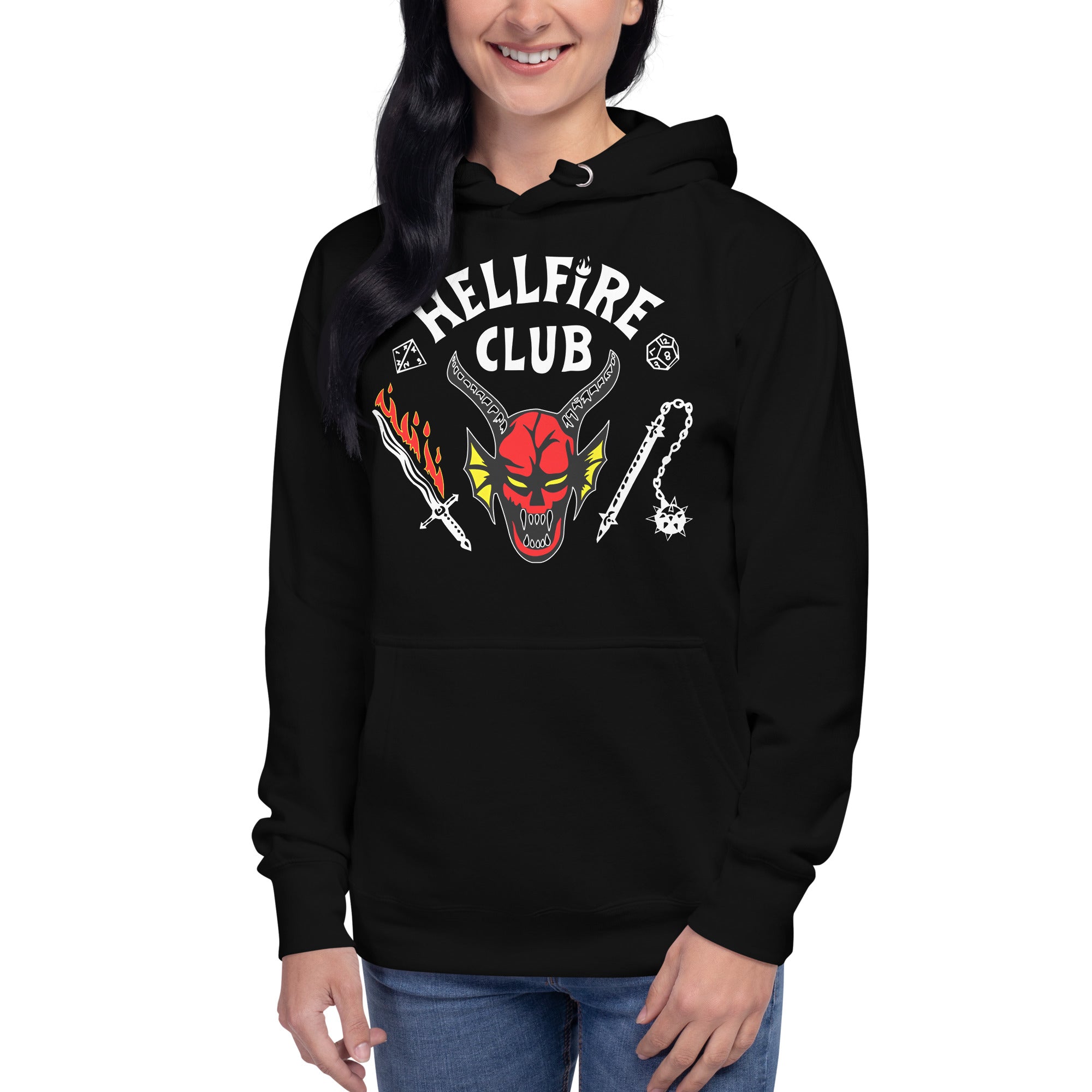 Hoodie Hellfire Club Disponible en Superstar, la mejor tienda online para comprar tu merch favorita, la mejor Calidad, compra Ahora en Superstar!