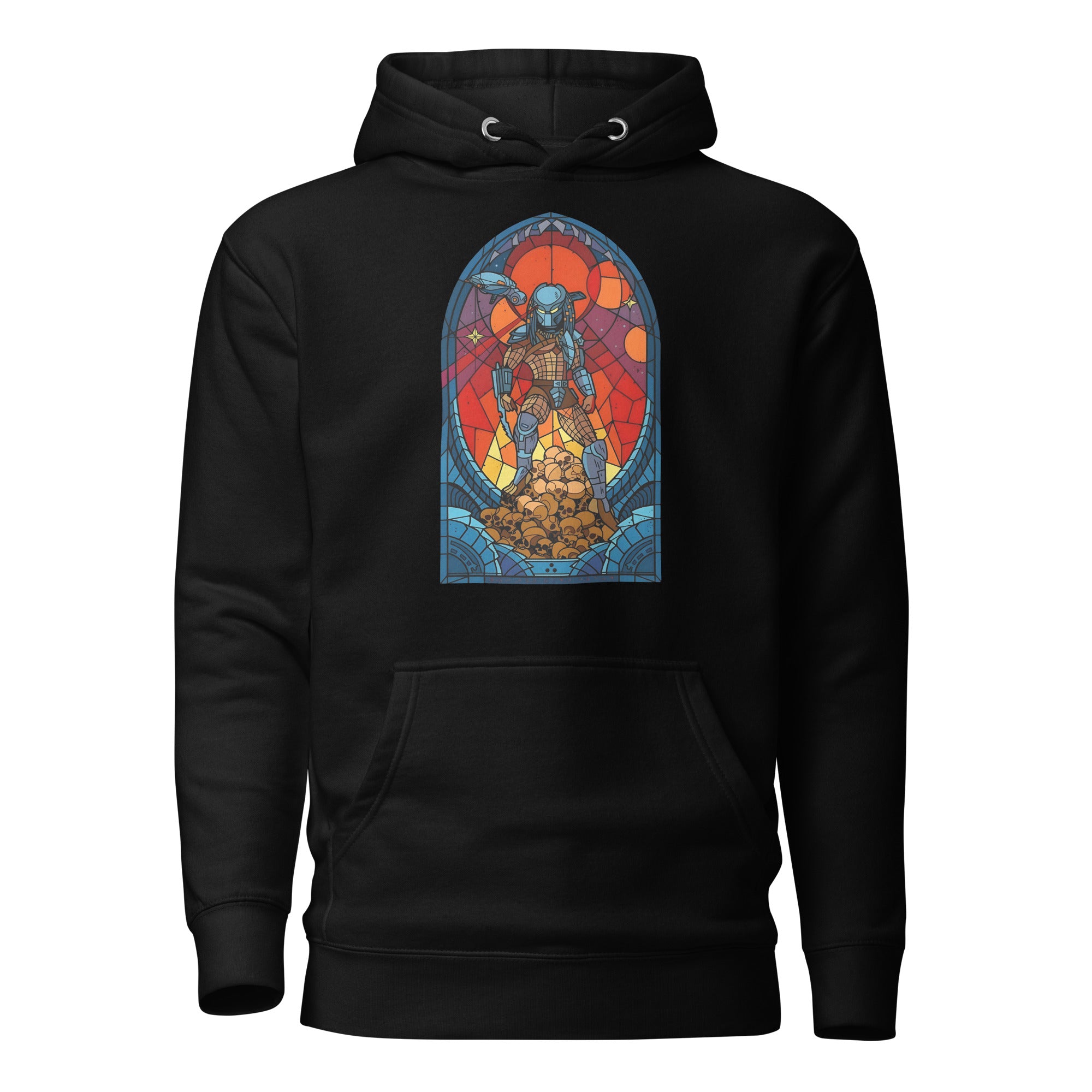 Sudadero con Capucha Depredador Vitral Disponible en la mejor tienda online para comprar tu merch favorita, la mejor Calidad, compra Ahora!