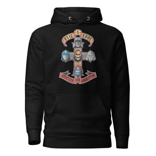 Hoodie Appetite for Corruption Disponible en la mejor tienda online para comprar tu merch favorita, la mejor Calidad, compra Ahora en Superstar!