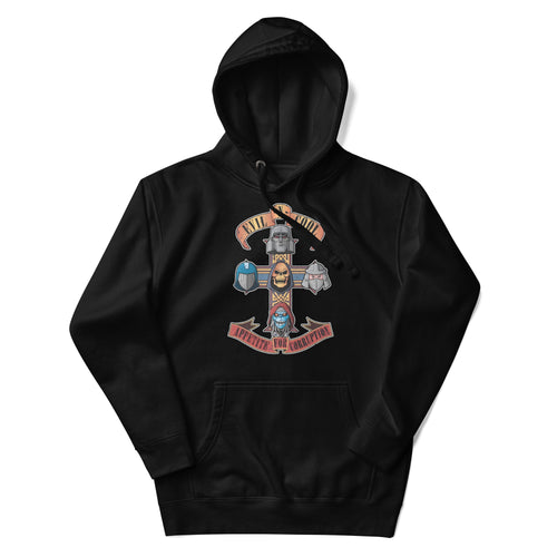 Hoodie Appetite for Corruption Disponible en la mejor tienda online para comprar tu merch favorita, la mejor Calidad, compra Ahora en Superstar!