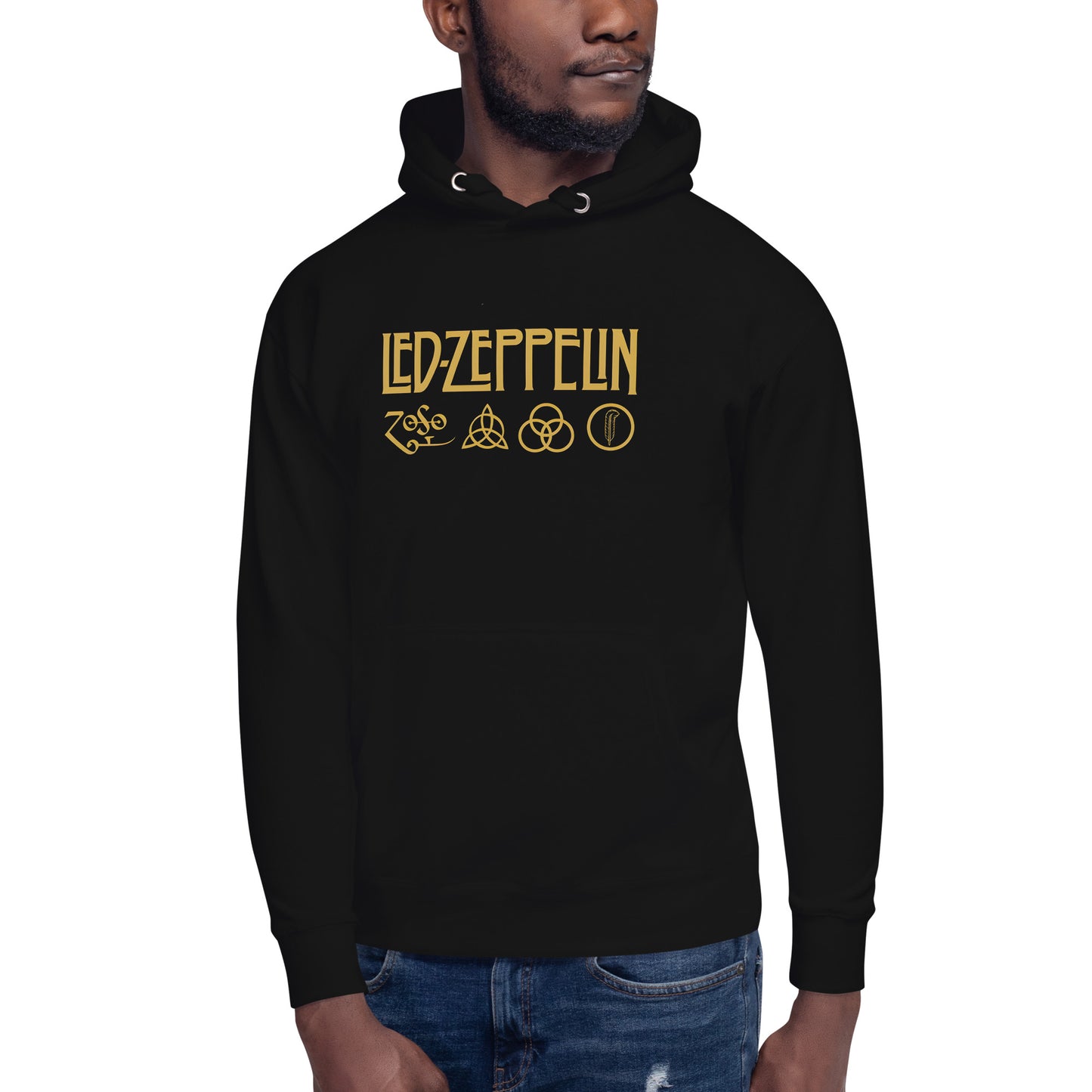 Hoodie Led Zeppelin Symbols Disponible en la mejor tienda online para comprar tu merch favorita, la mejor Calidad, compra Ahora en Superstar!