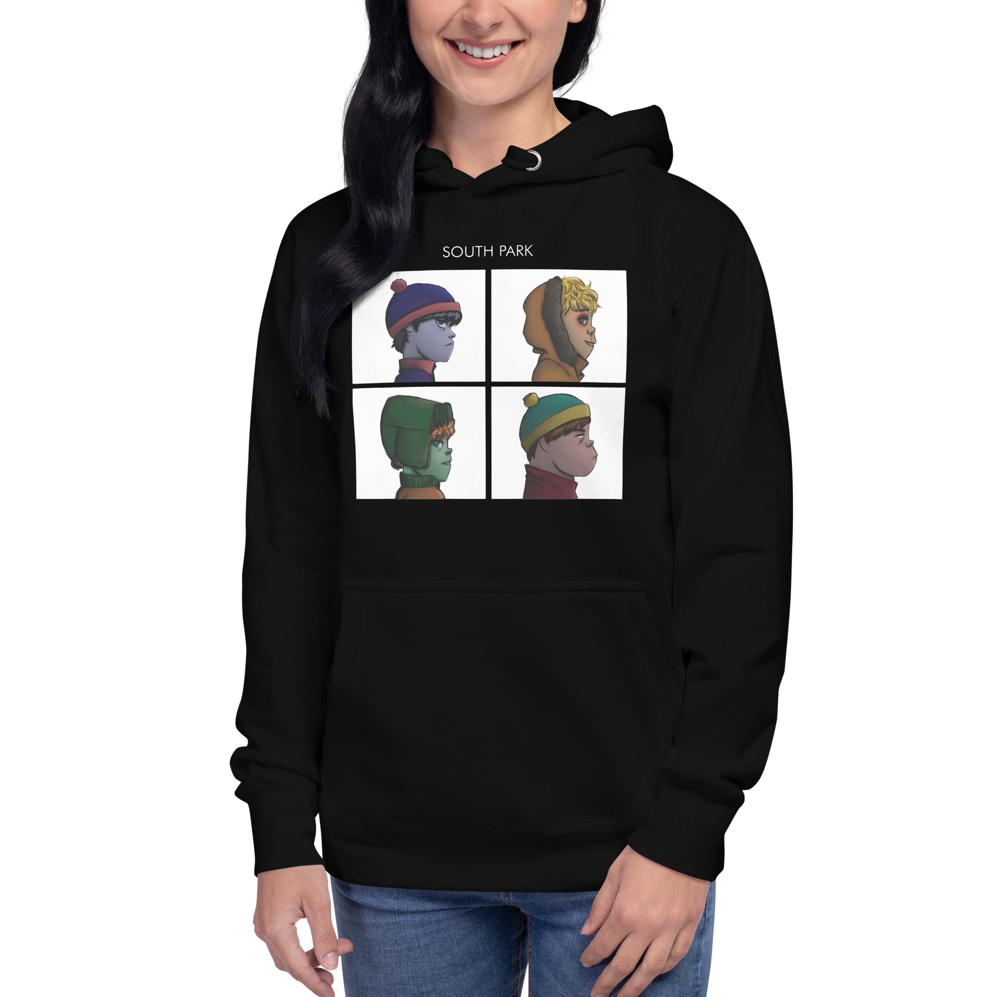 Hoodie South Park Gorillaz, Disponible en la mejor tienda online para comprar tu merch favorita, la mejor Calidad, compra Ahora en Superstar!