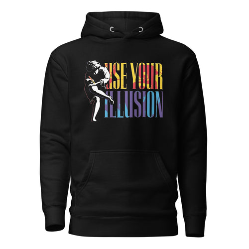 Sudadero con Capucha Use your Illusion Disponible en la mejor tienda online para comprar tu merch favorita, la mejor Calidad, compra Ahora!