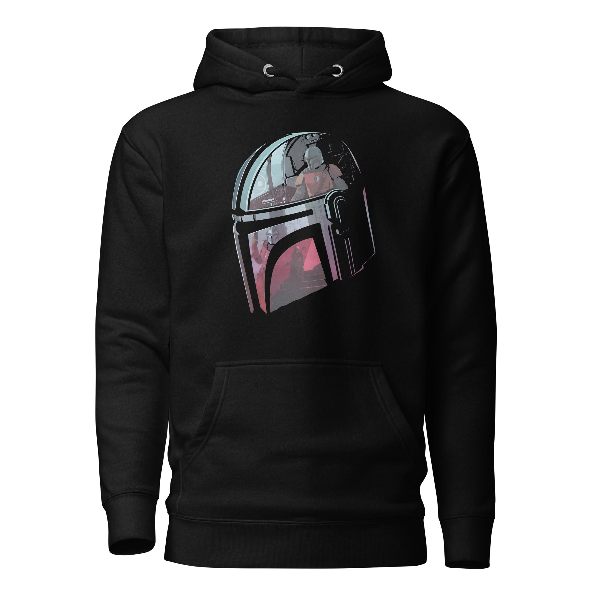 Hoodie Mandalorian Helmet Disponible en la mejor tienda online para comprar tu merch favorita, la mejor Calidad, compra Ahora en Superstar!