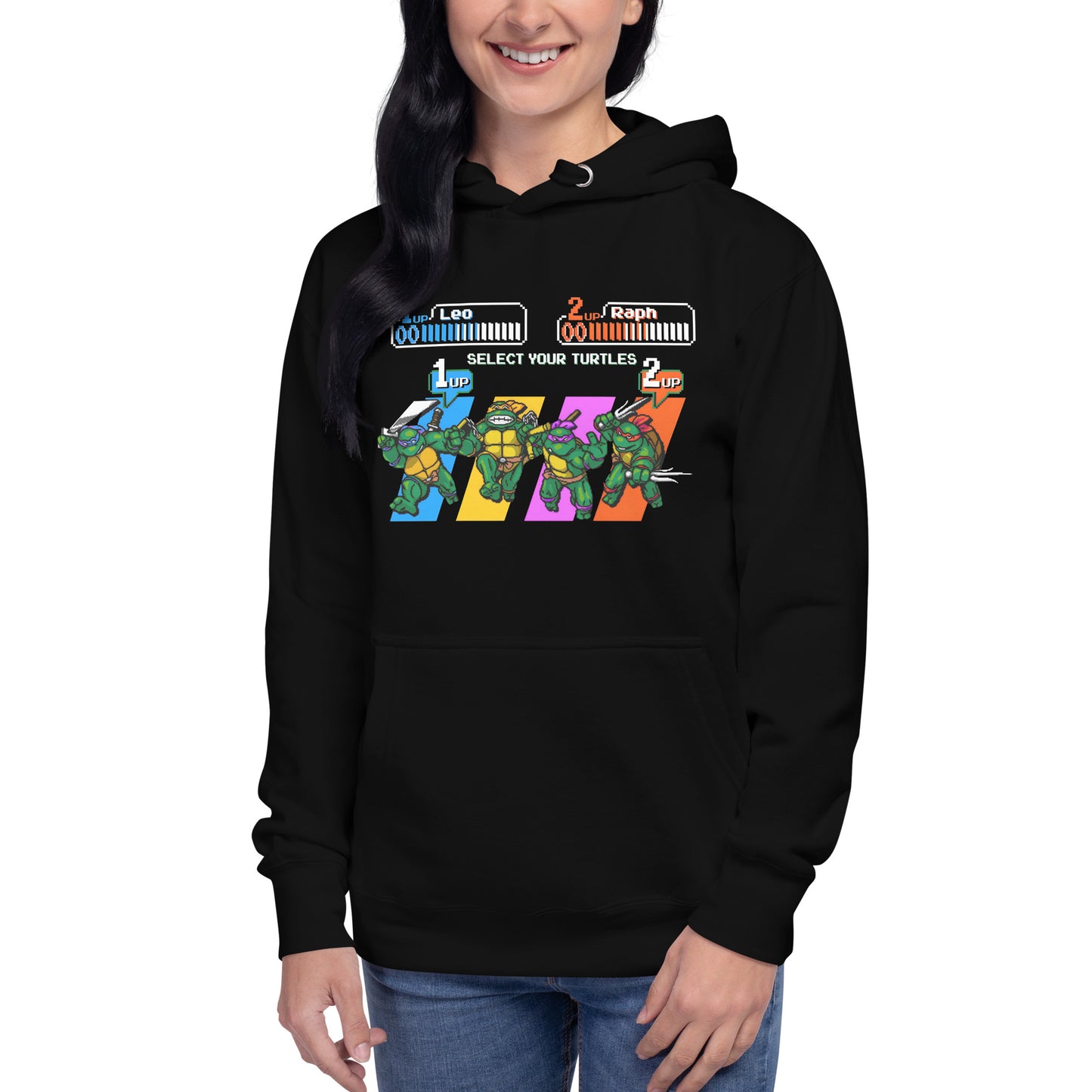 Hoodie Tortugas Ninja Nes Disponible en la mejor tienda online para comprar tu merch favorita, la mejor Calidad, compra Ahora en Superstar!