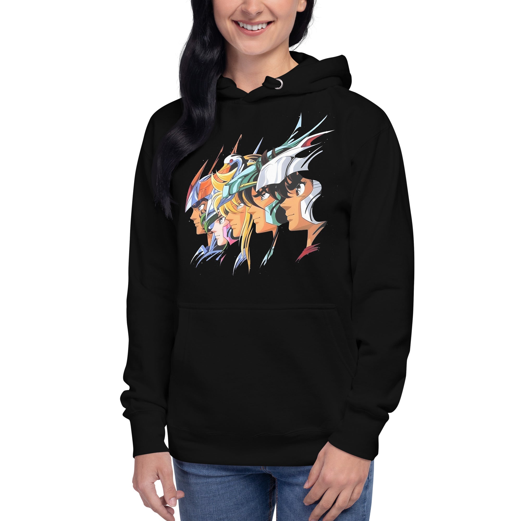 Hoodie Los Caballeros del Zodiaco Disponible en la mejor tienda online para comprar tu merch favorita, la mejor Calidad, compra Ahora en Superstar!