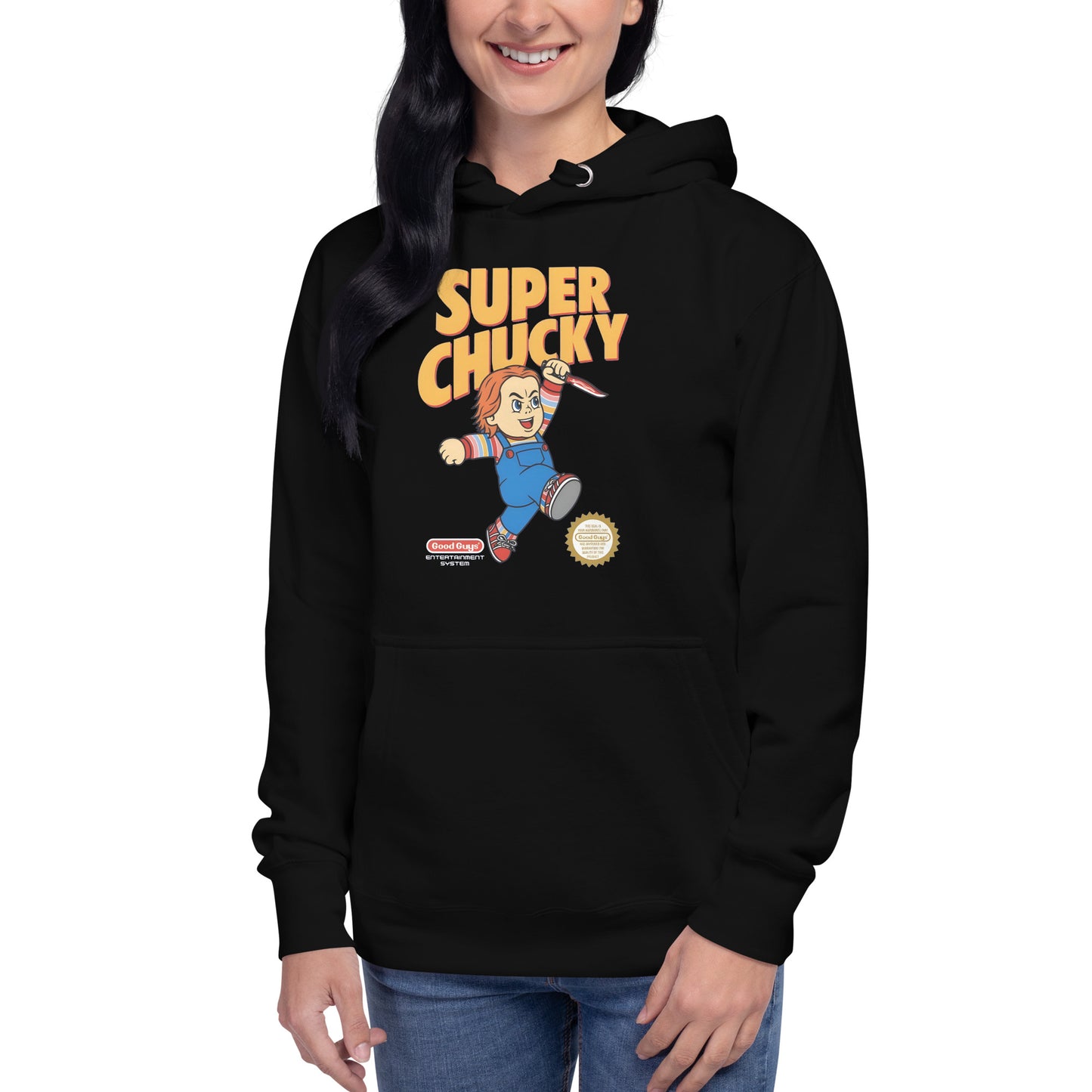 Sudadero con Capucha Super Chucky Disponible en la mejor tienda online para comprar tu merch favorita, la mejor Calidad, compra Ahora en Superstar!