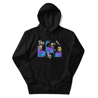 Sudadero con Capucha Vive, Rie y Ama Disponible en la mejor tienda online para comprar tu merch favorita, la mejor Calidad, compra Ahora en Superstar