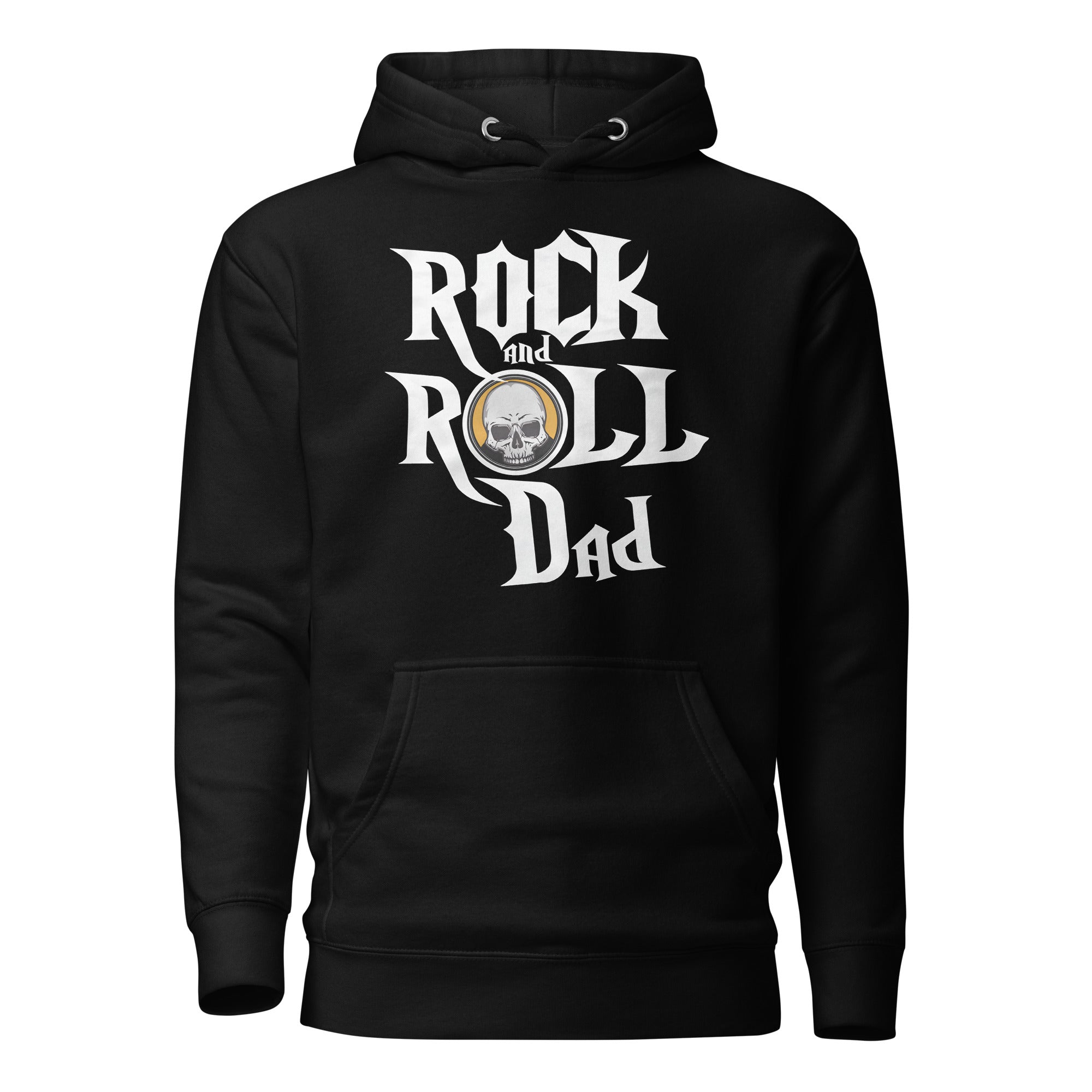 Hoodie Rock and Roll Dad Disponible en la mejor tienda online para comprar tu merch favorita, la mejor Calidad, compra Ahora en Superstar!