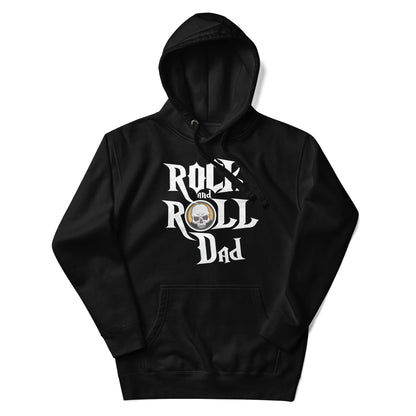 Hoodie Rock and Roll Dad Disponible en la mejor tienda online para comprar tu merch favorita, la mejor Calidad, compra Ahora en Superstar!