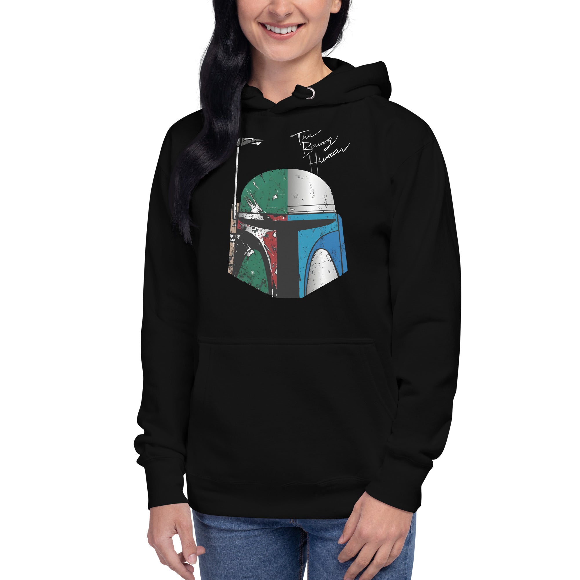 Hoodie the Bounty Hunter Disponible en la mejor tienda online para comprar tu merch favorita, la mejor Calidad, compra Ahora en Superstar!