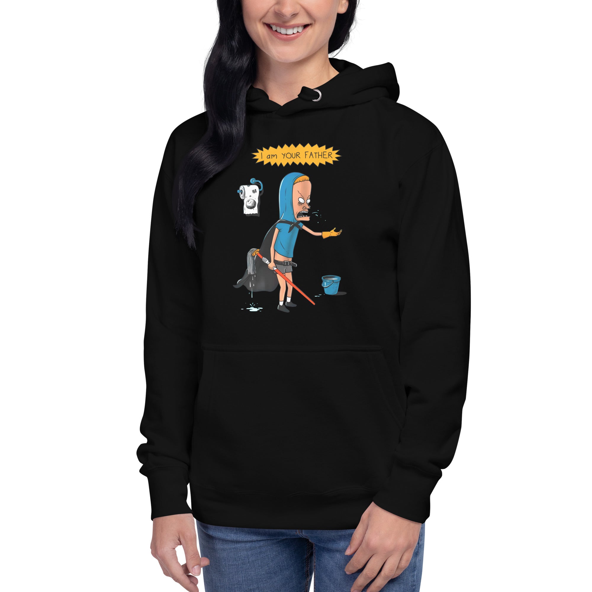 Hoodie I am your father Disponible en la mejor tienda online para comprar tu merch favorita, la mejor Calidad, compra Ahora en Superstar!