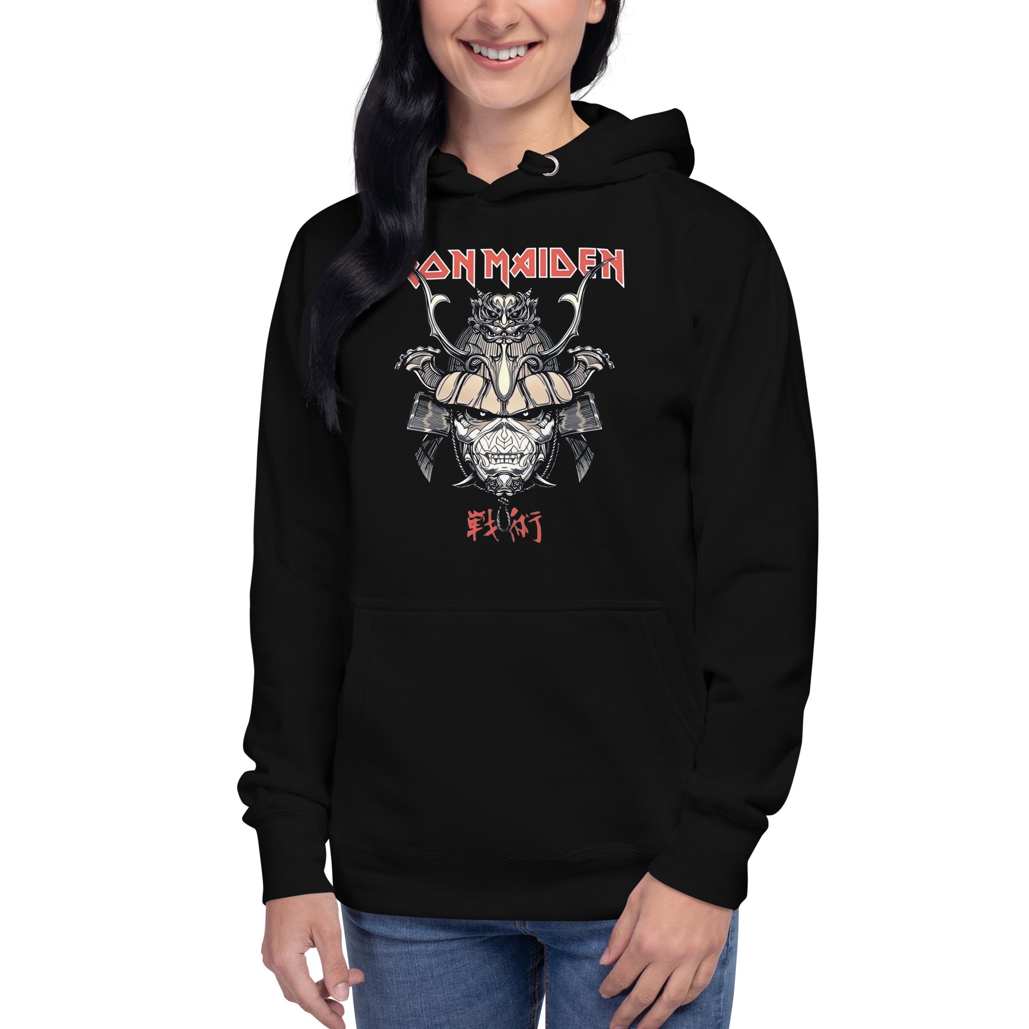 Hoodie Iron Maiden Samurai, Disponible en la mejor tienda online para comprar tu merch favorita, la mejor Calidad, compra Ahora en Superstar!