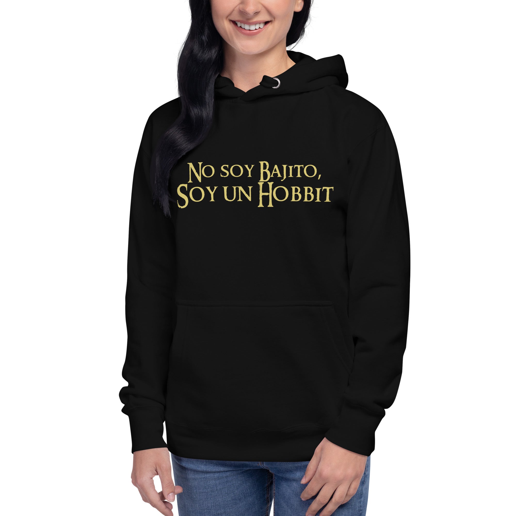 Sudadero con Capucha Soy un Hobbit,  Disponible en la mejor tienda online para comprar tu merch favorita, la mejor Calidad, compra Ahora en Superstar!