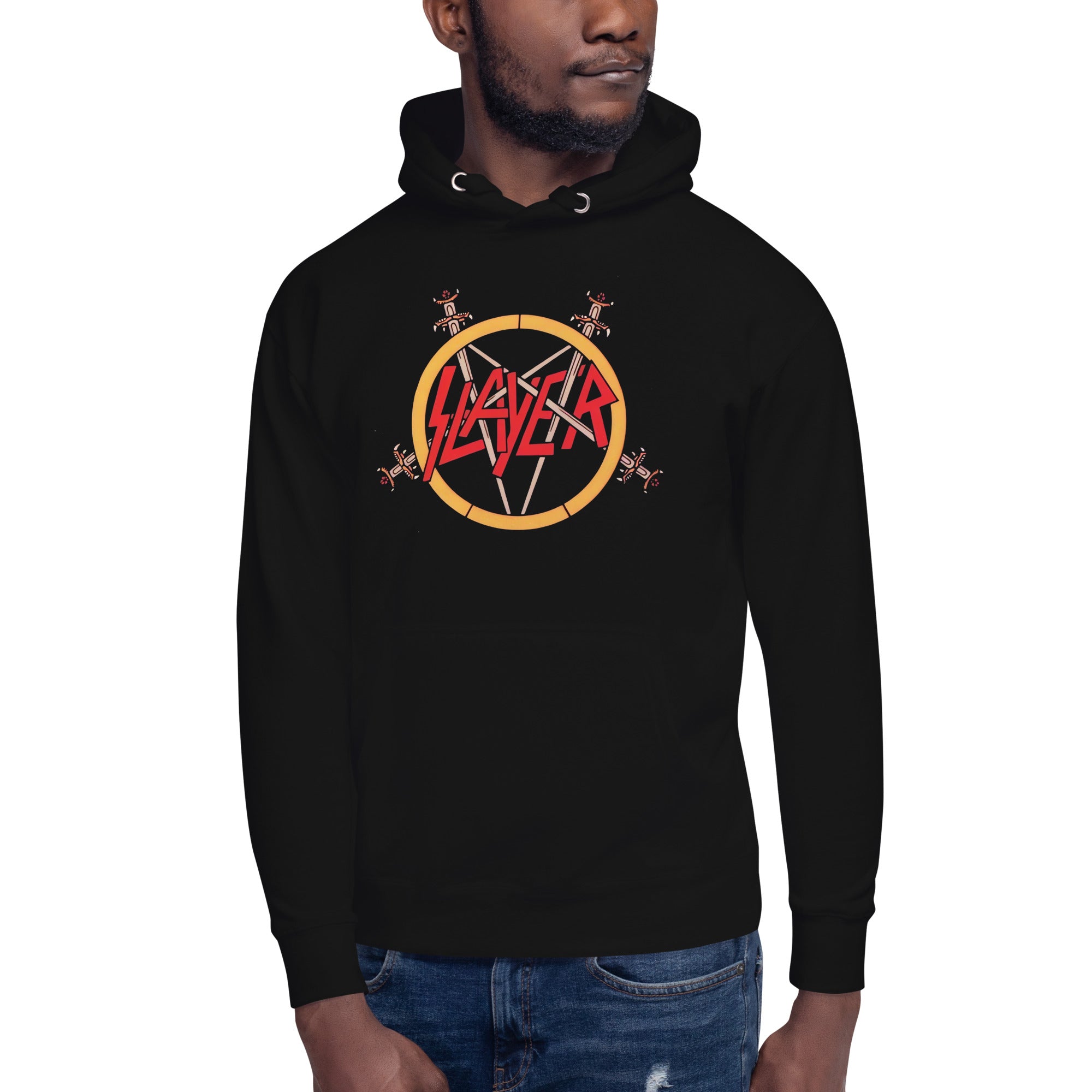 Sudadero con Capucha Slayer, Disponible en la mejor tienda online para comprar tu merch favorita, la mejor Calidad, compra Ahora en Superstar!