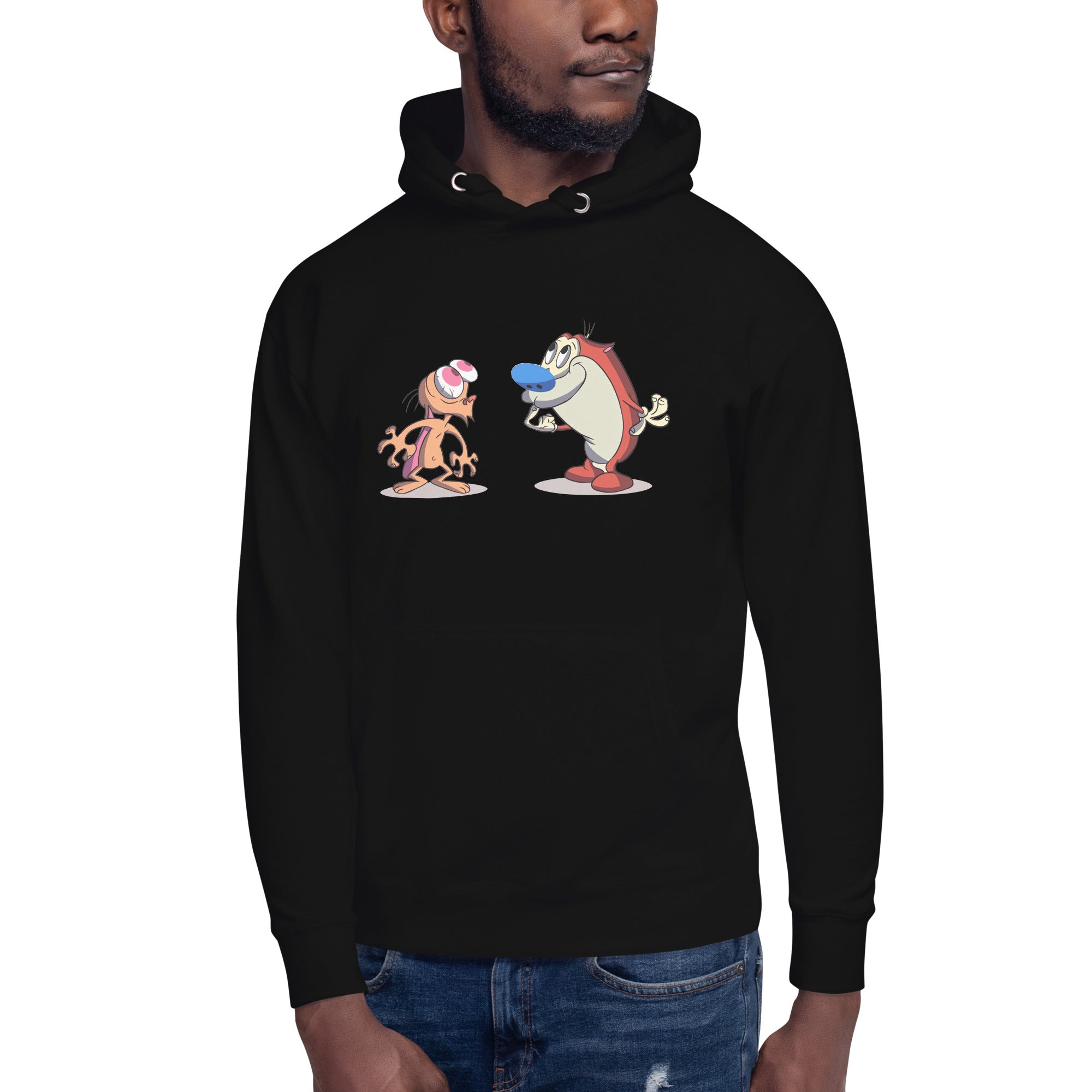 Hoodie Ren y Stimpy, Disponible en la mejor tienda online para comprar tu merch favorita, la mejor Calidad, compra Ahora en Superstar!