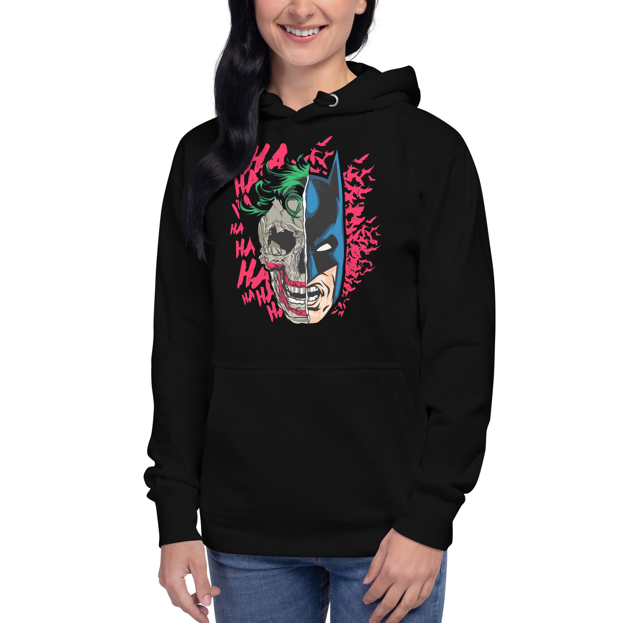 Sudadero con Capucha Joker Death, Disponible en la mejor tienda online para comprar tu merch favorita, la mejor Calidad, compra Ahora en Superstar!