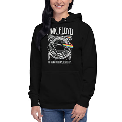 Hoodie Pink Floyd The Dark Side of the Moon LIVE, Disponible en la mejor tienda online para comprar tu merch favorita, la mejor Calidad.