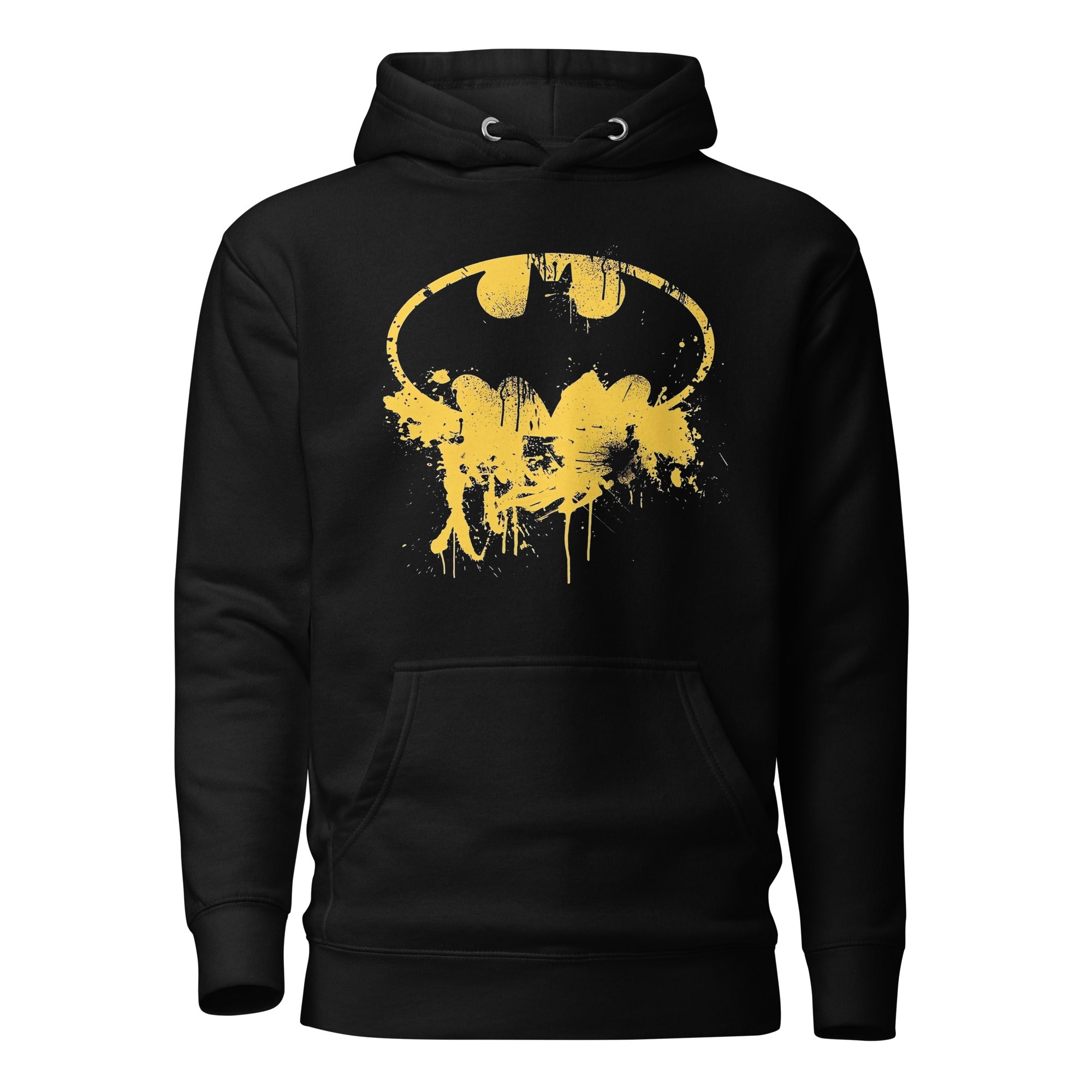 Hoodie Batman Paint, Disponible en Superstar, la mejor tienda online para comprar tu merch, la mejor calidad, comprala ahora en Superstar.