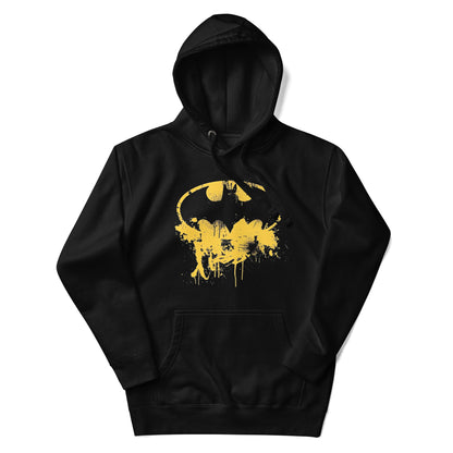 Hoodie Batman Paint, Disponible en Superstar, la mejor tienda online para comprar tu merch, la mejor calidad, comprala ahora en Superstar.
