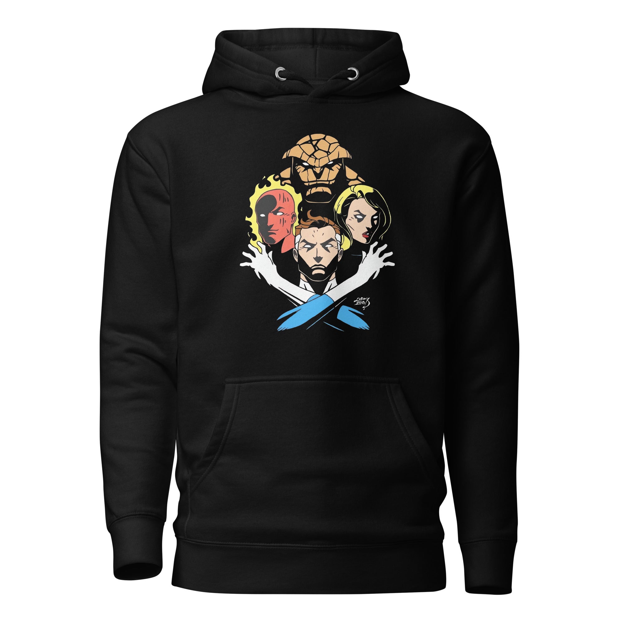 Hoodie Los 4 Fantásticos  , Disponible en la mejor tienda online para comprar tu merch favorita, la mejor Calidad, compra Ahora en Superstar!