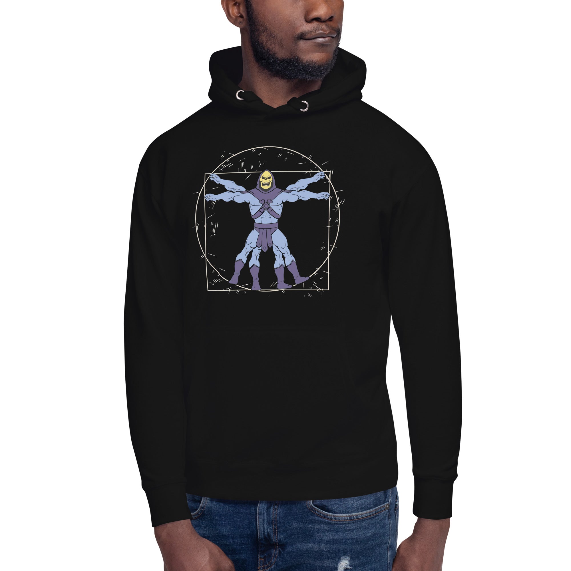 Hoodie Skeletor Vitruvio, Disponible en la mejor tienda online para comprar tu merch favorita, la mejor Calidad, compra Ahora en Superstar!
