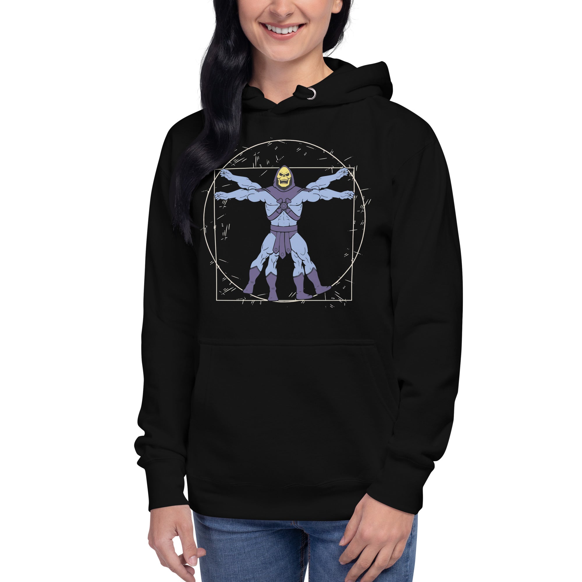 Hoodie Skeletor Vitruvio, Disponible en la mejor tienda online para comprar tu merch favorita, la mejor Calidad, compra Ahora en Superstar!
