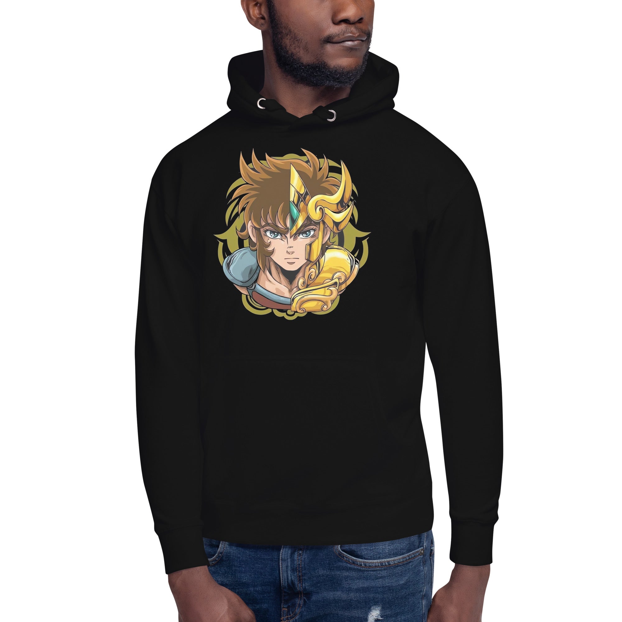 Hoodie Aioria de Leo , Disponible en Superstar, la mejor tienda online para comprar tu merch, la mejor calidad, comprala ahora en Superstar.
